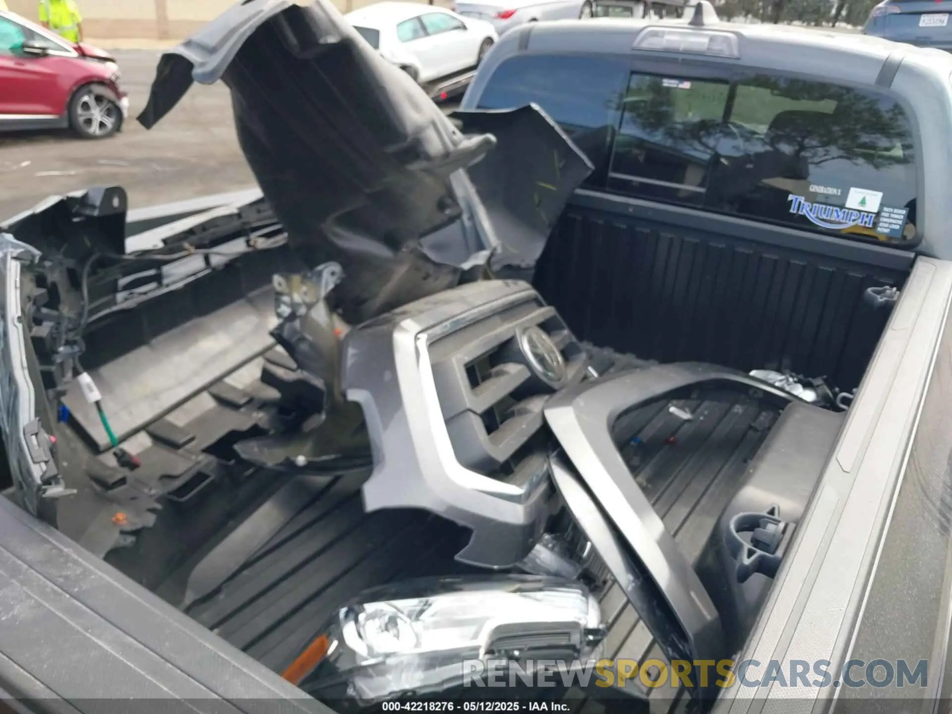 18 fotografías del automóvil dañado 3TMBZ5DN3PM038637 TOYOTA TACOMA 2023