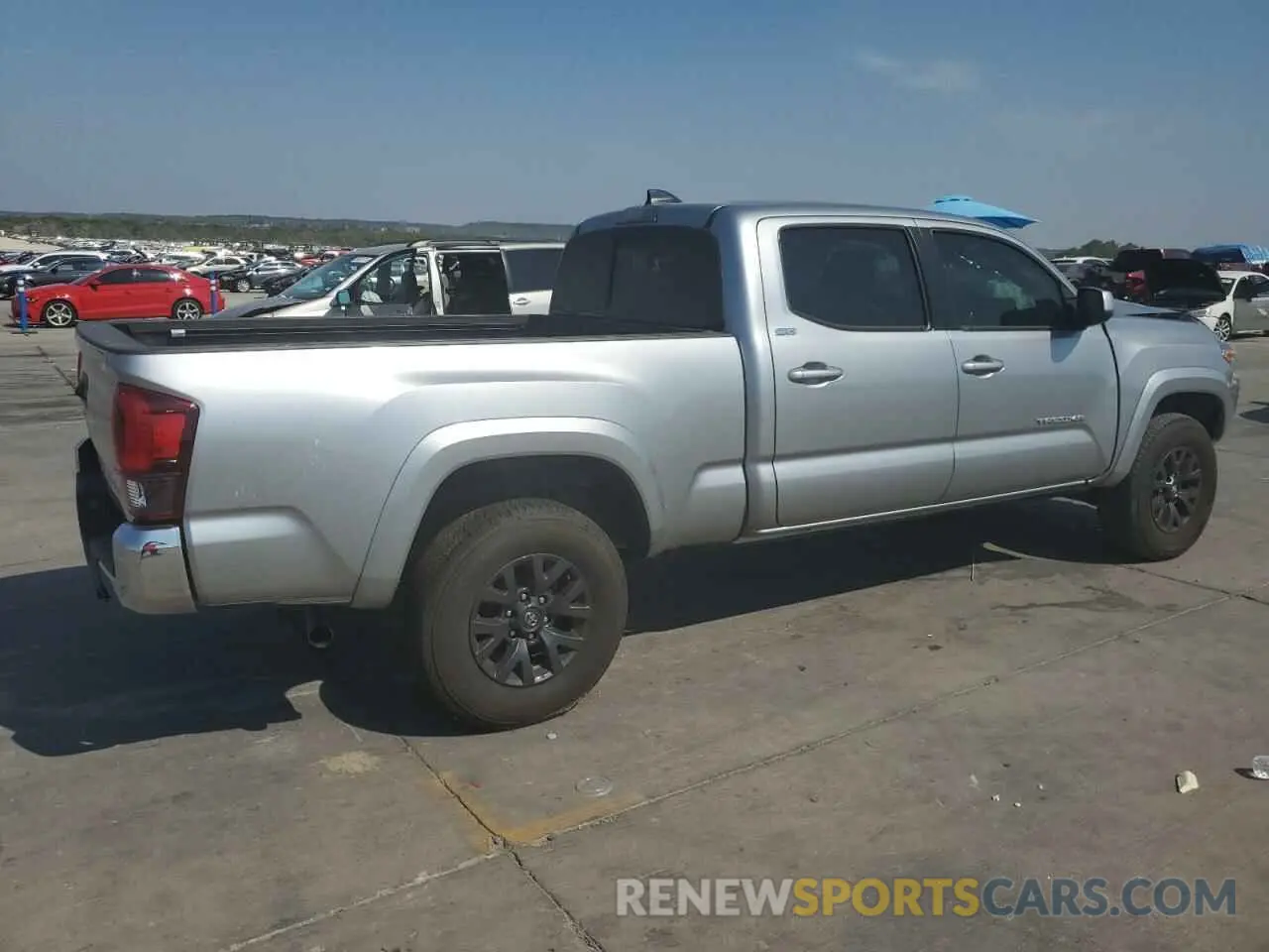 3 fotografías del automóvil dañado 3TMBZ5DN3PM040131 TOYOTA TACOMA 2023