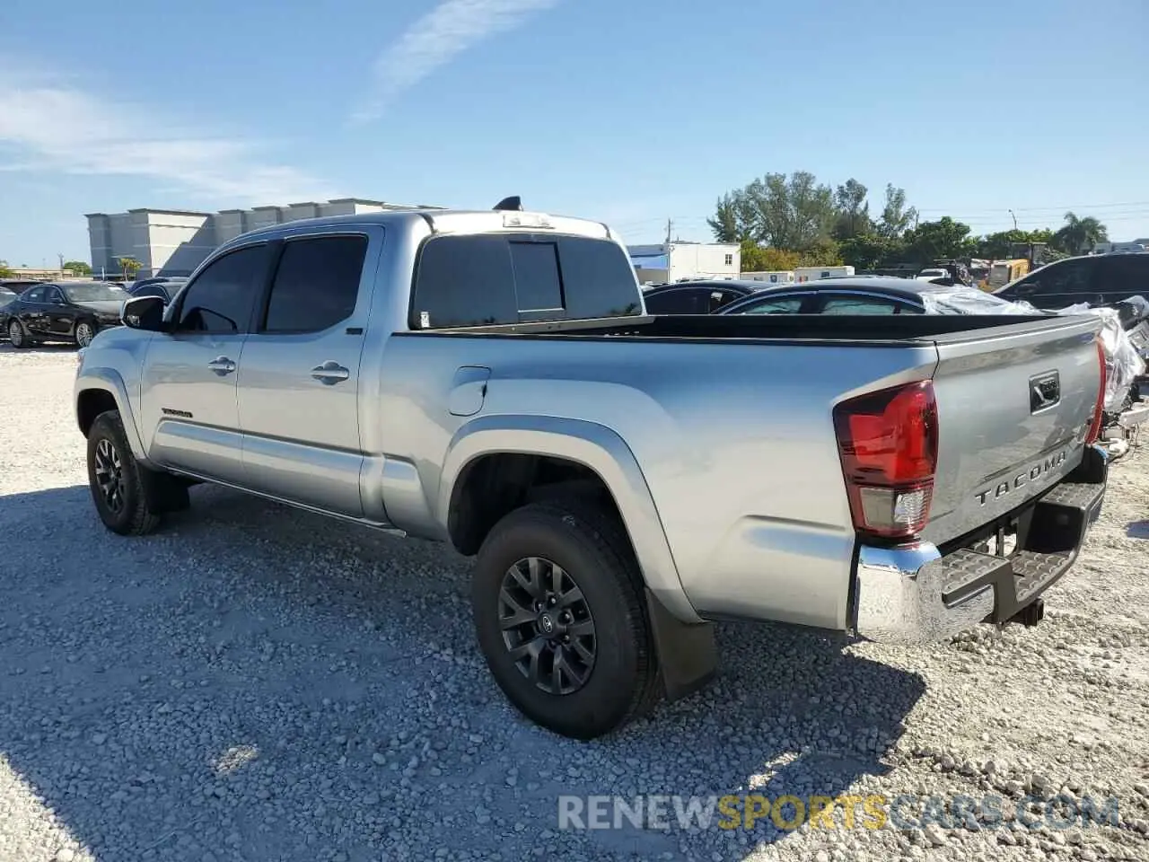 2 fotografías del automóvil dañado 3TMBZ5DN4PM038291 TOYOTA TACOMA 2023