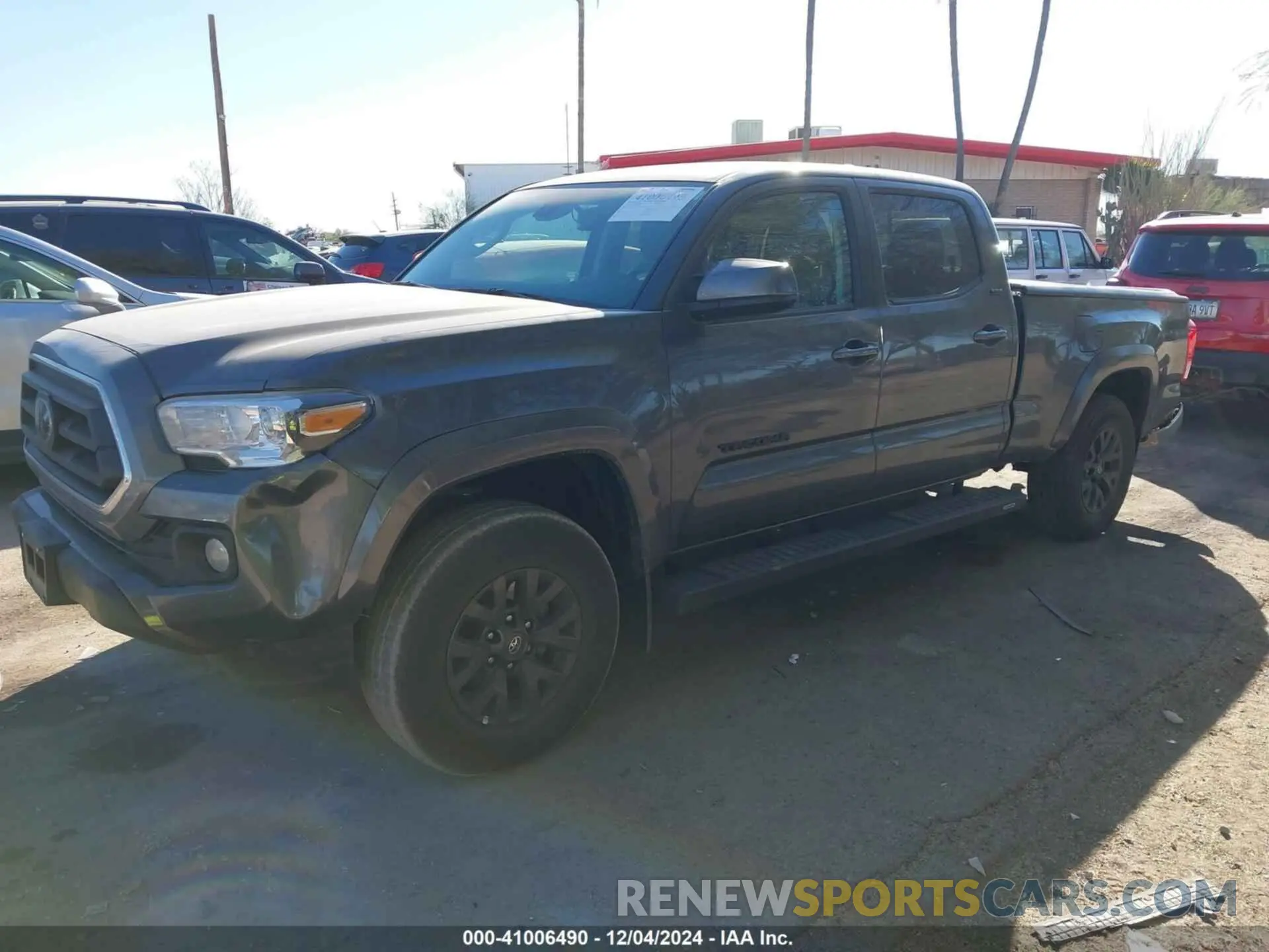 2 fotografías del automóvil dañado 3TMBZ5DN6PM038874 TOYOTA TACOMA 2023