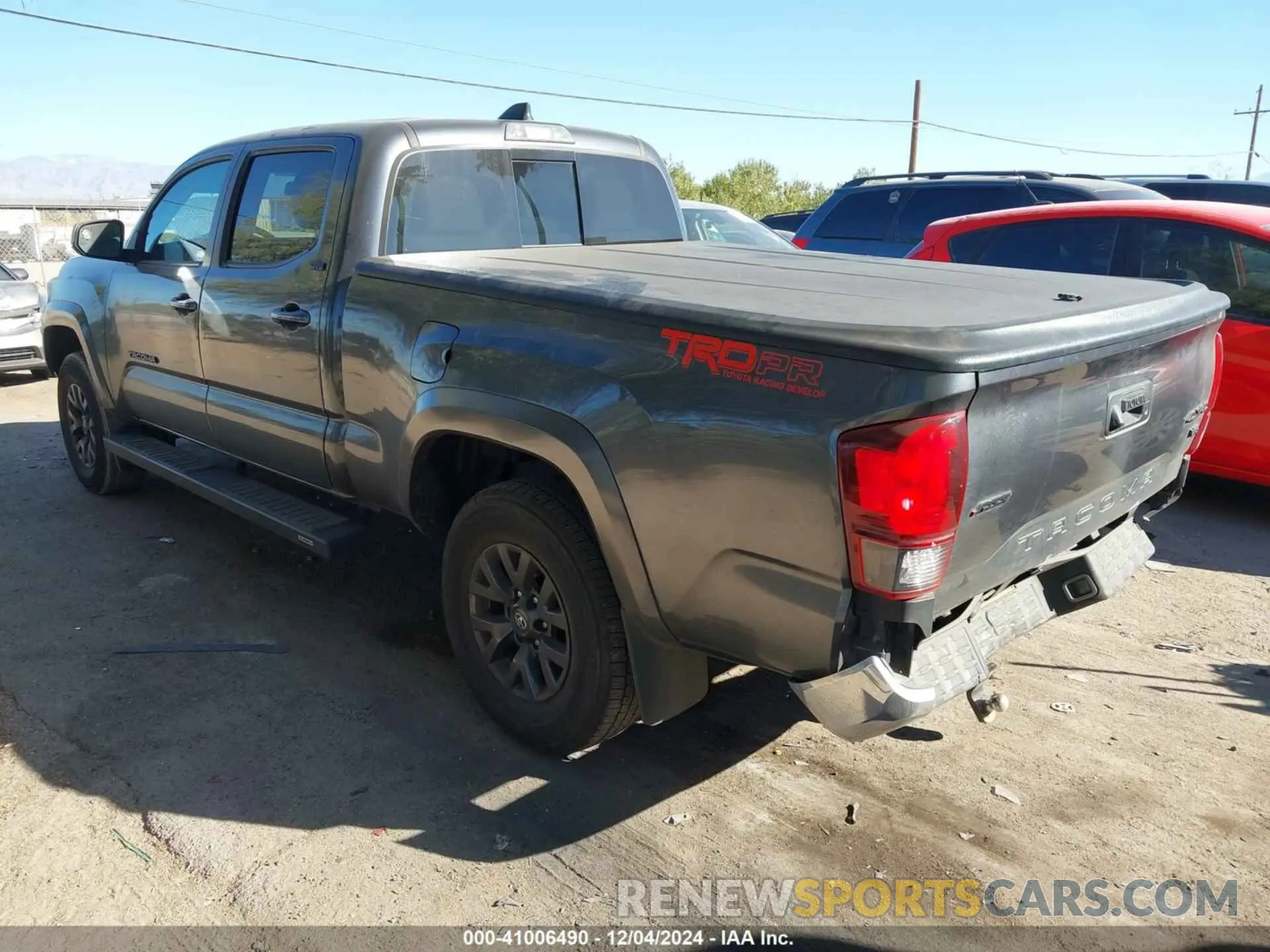 3 fotografías del automóvil dañado 3TMBZ5DN6PM038874 TOYOTA TACOMA 2023