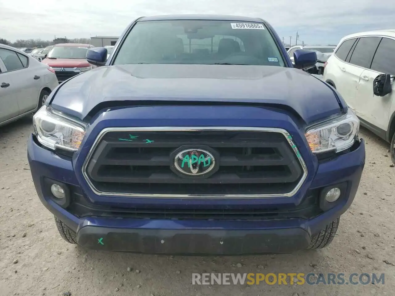 5 fotografías del automóvil dañado 3TMBZ5DN9PM039923 TOYOTA TACOMA 2023