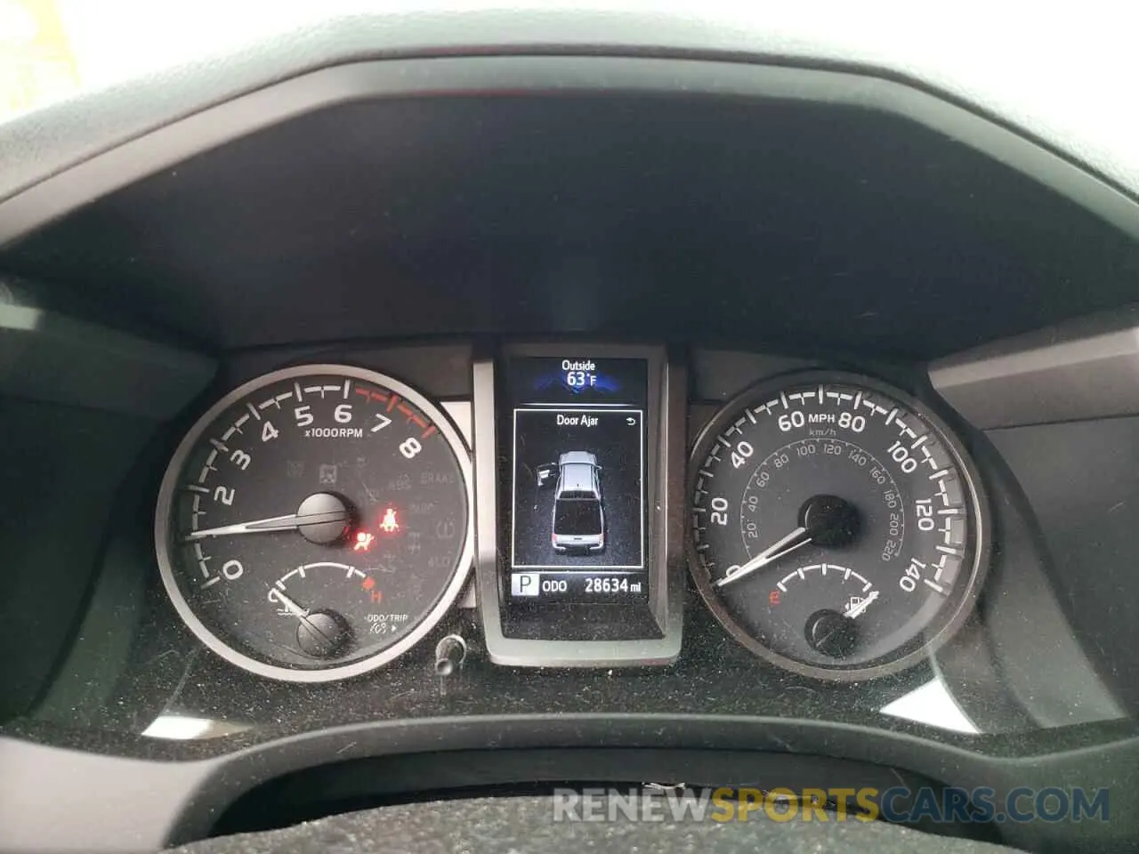 9 fotografías del automóvil dañado 3TMCZ5AN0PM552115 TOYOTA TACOMA 2023