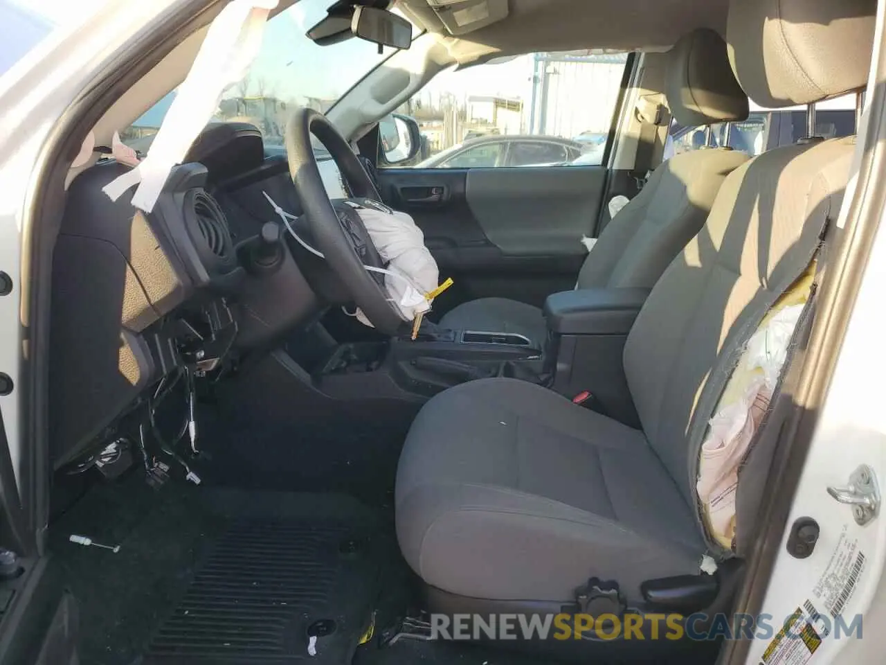 7 fotografías del automóvil dañado 3TMCZ5AN0PM580125 TOYOTA TACOMA 2023