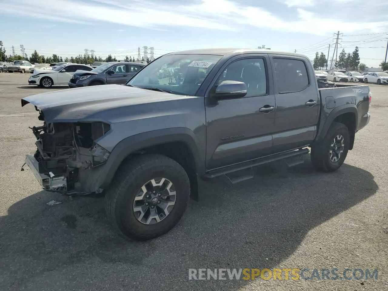 1 fotografías del automóvil dañado 3TMCZ5AN0PM594333 TOYOTA TACOMA 2023