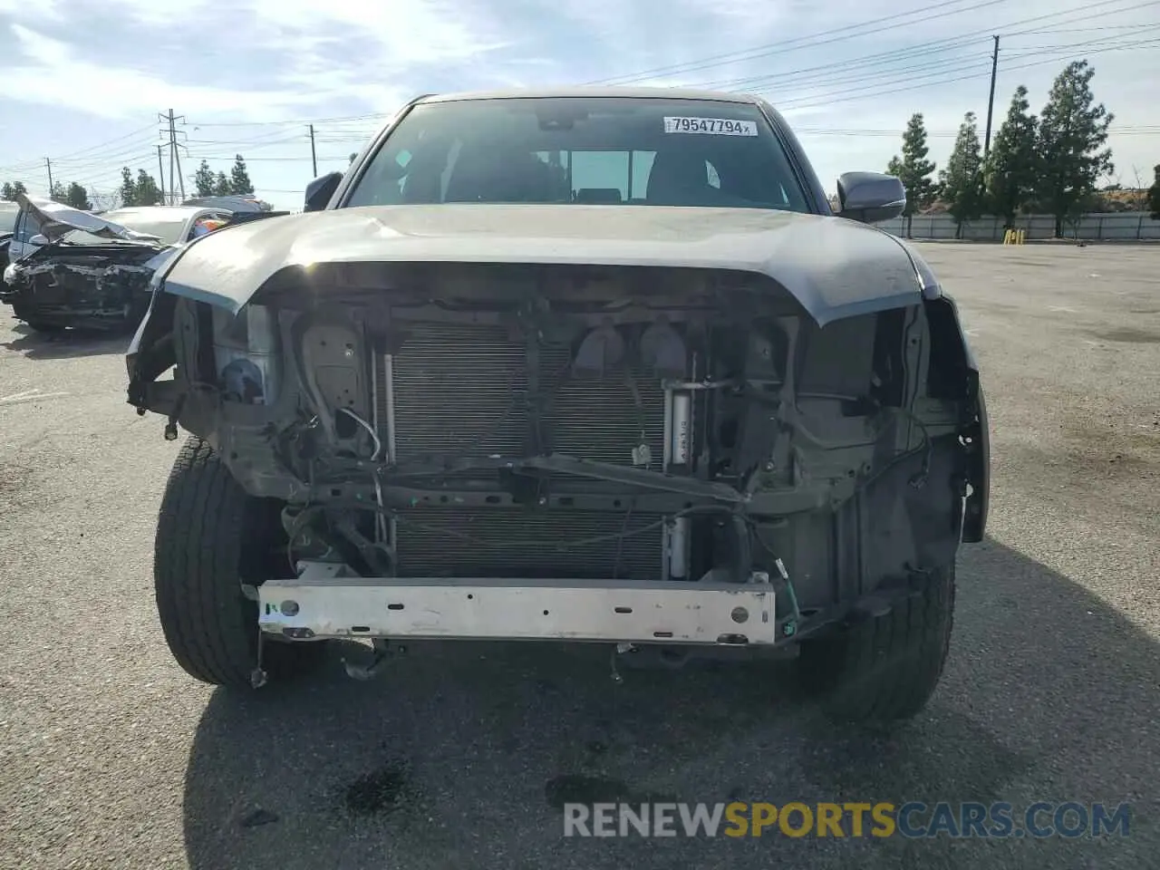 5 fotografías del automóvil dañado 3TMCZ5AN0PM594333 TOYOTA TACOMA 2023