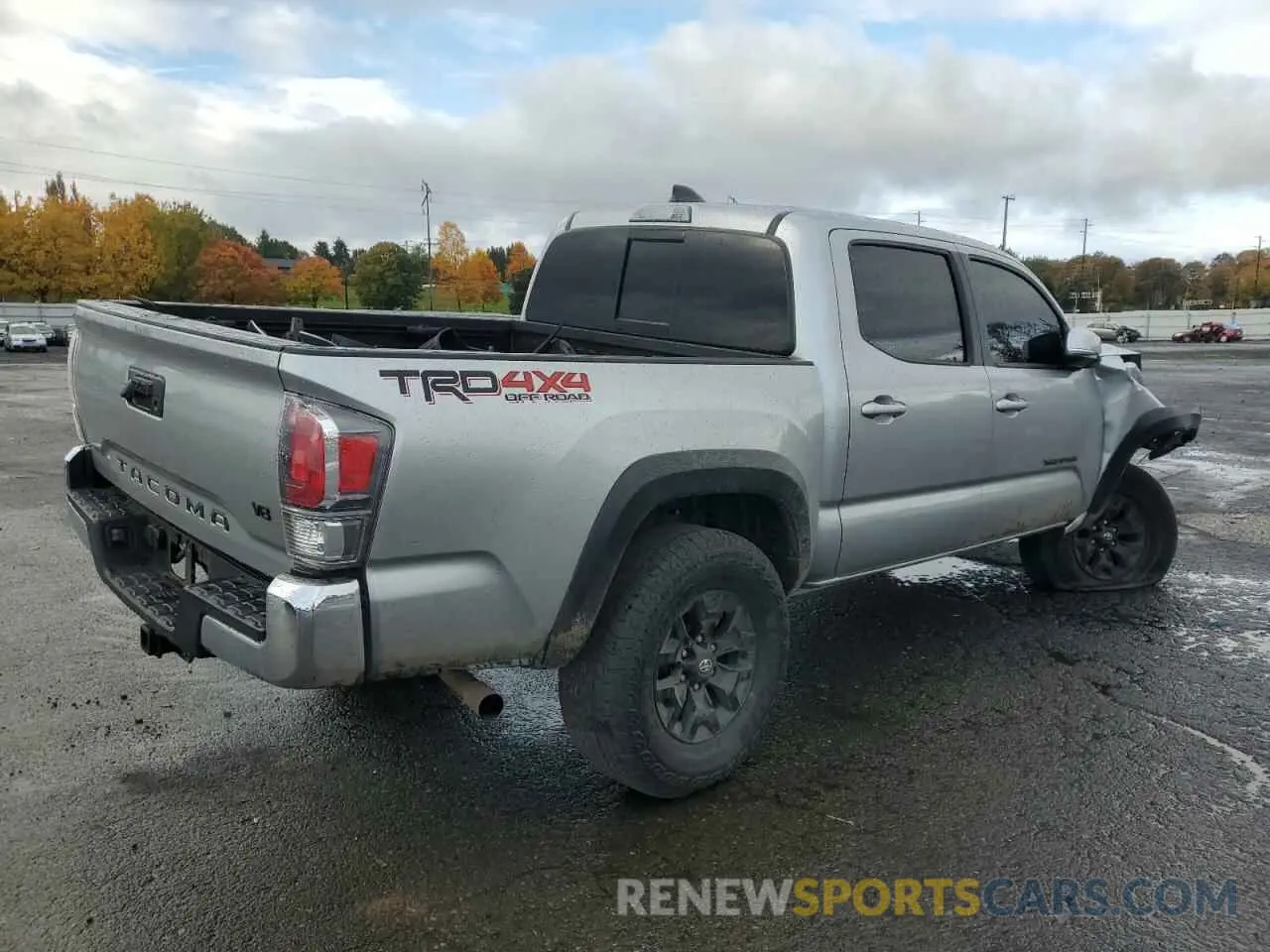 3 fotografías del automóvil dañado 3TMCZ5AN0PM600499 TOYOTA TACOMA 2023