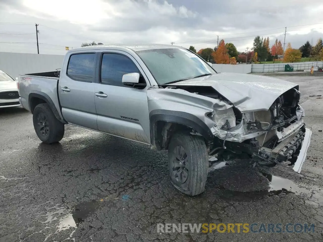 4 fotografías del automóvil dañado 3TMCZ5AN0PM600499 TOYOTA TACOMA 2023