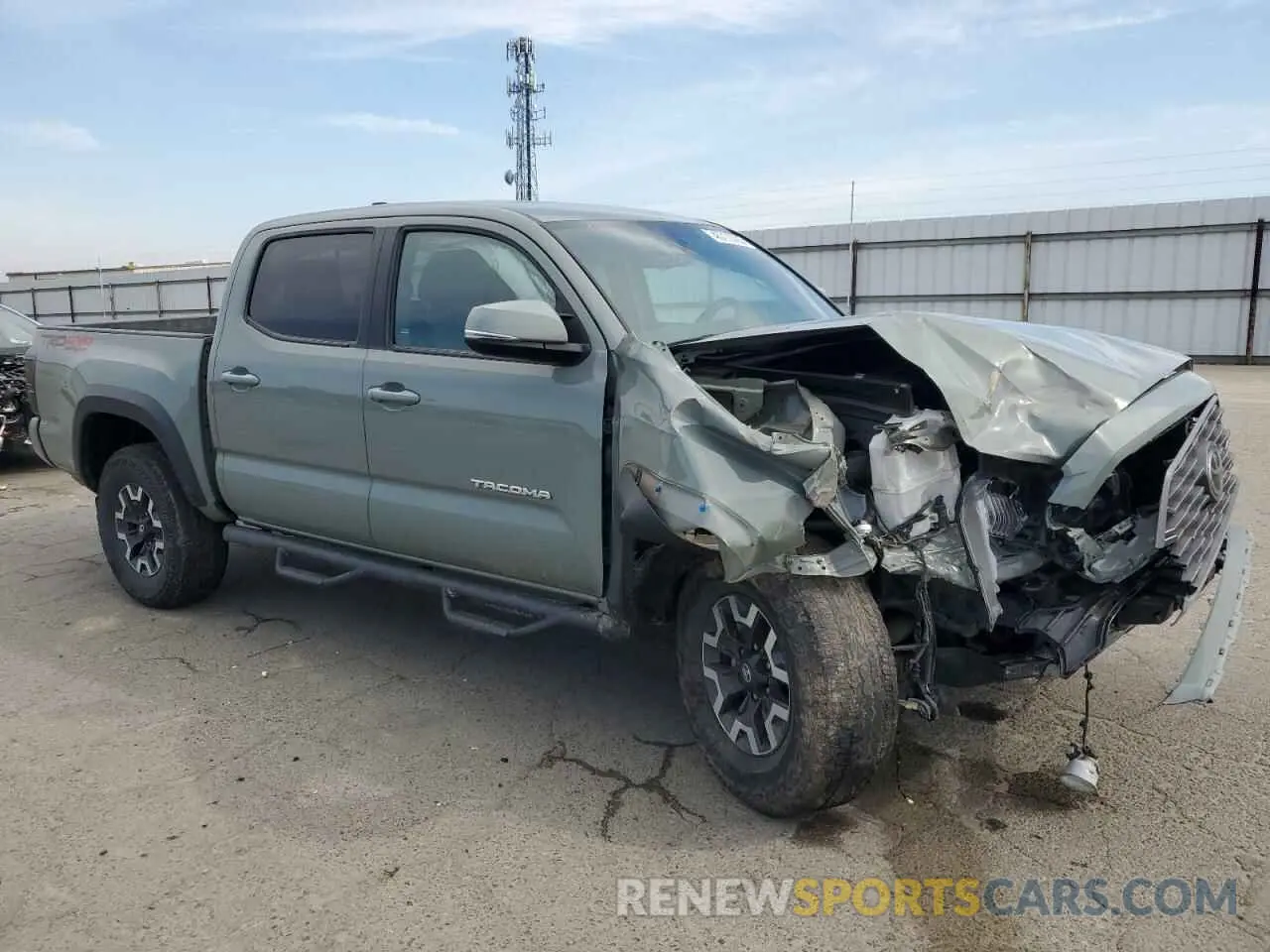 4 fotografías del automóvil dañado 3TMCZ5AN0PM606660 TOYOTA TACOMA 2023