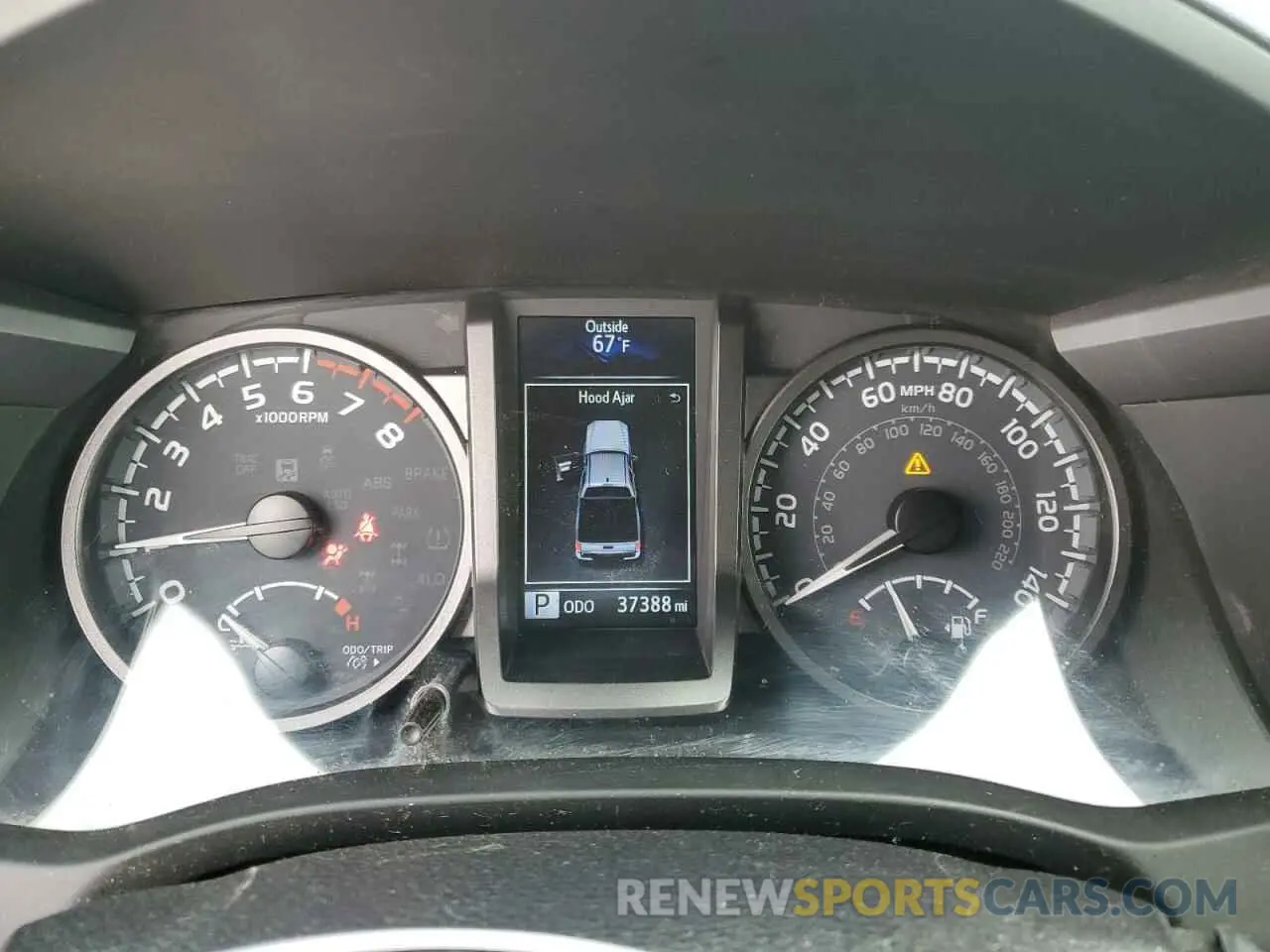 9 fotografías del automóvil dañado 3TMCZ5AN0PM606660 TOYOTA TACOMA 2023