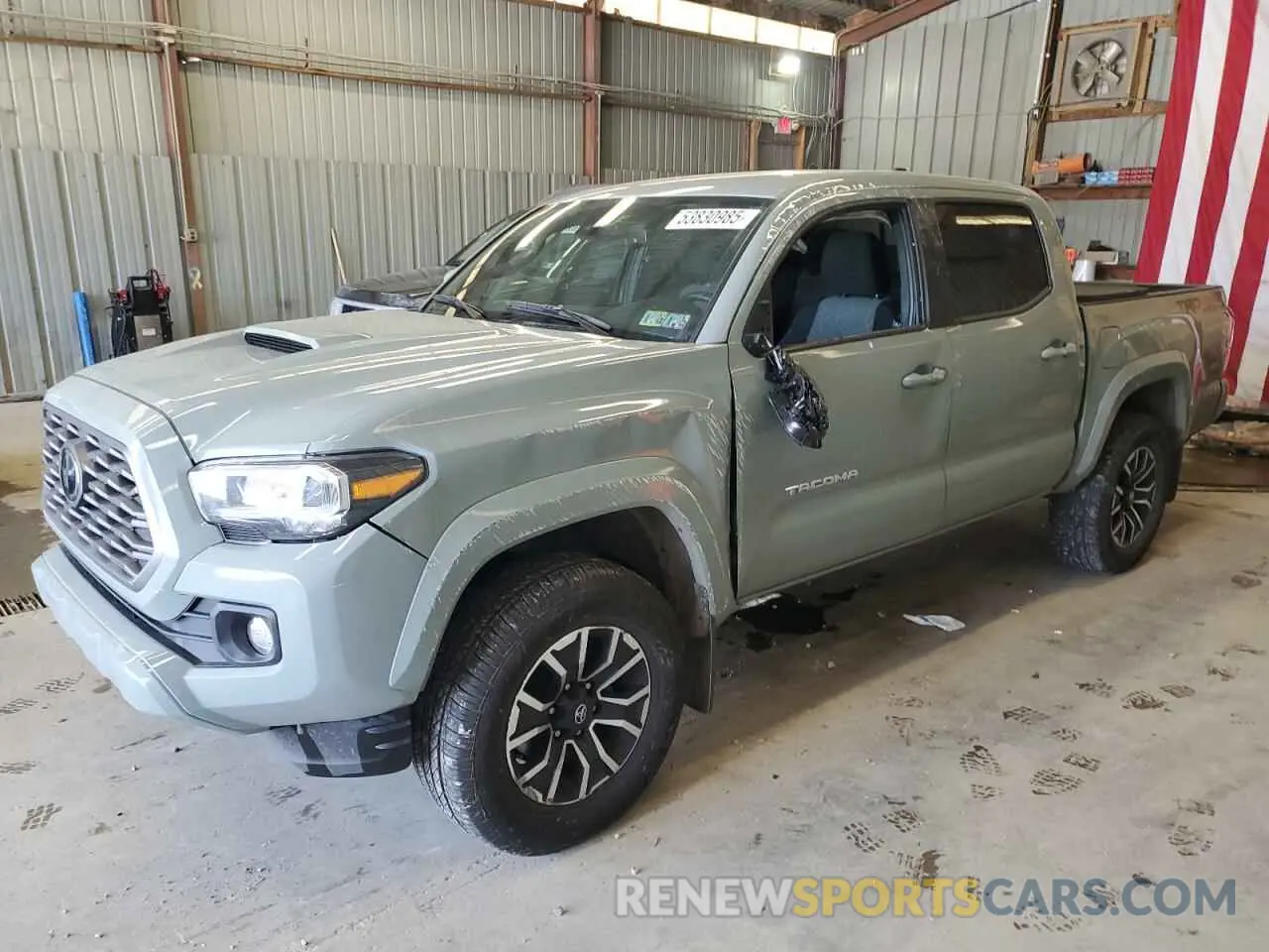 1 fotografías del automóvil dañado 3TMCZ5AN0PM622678 TOYOTA TACOMA 2023