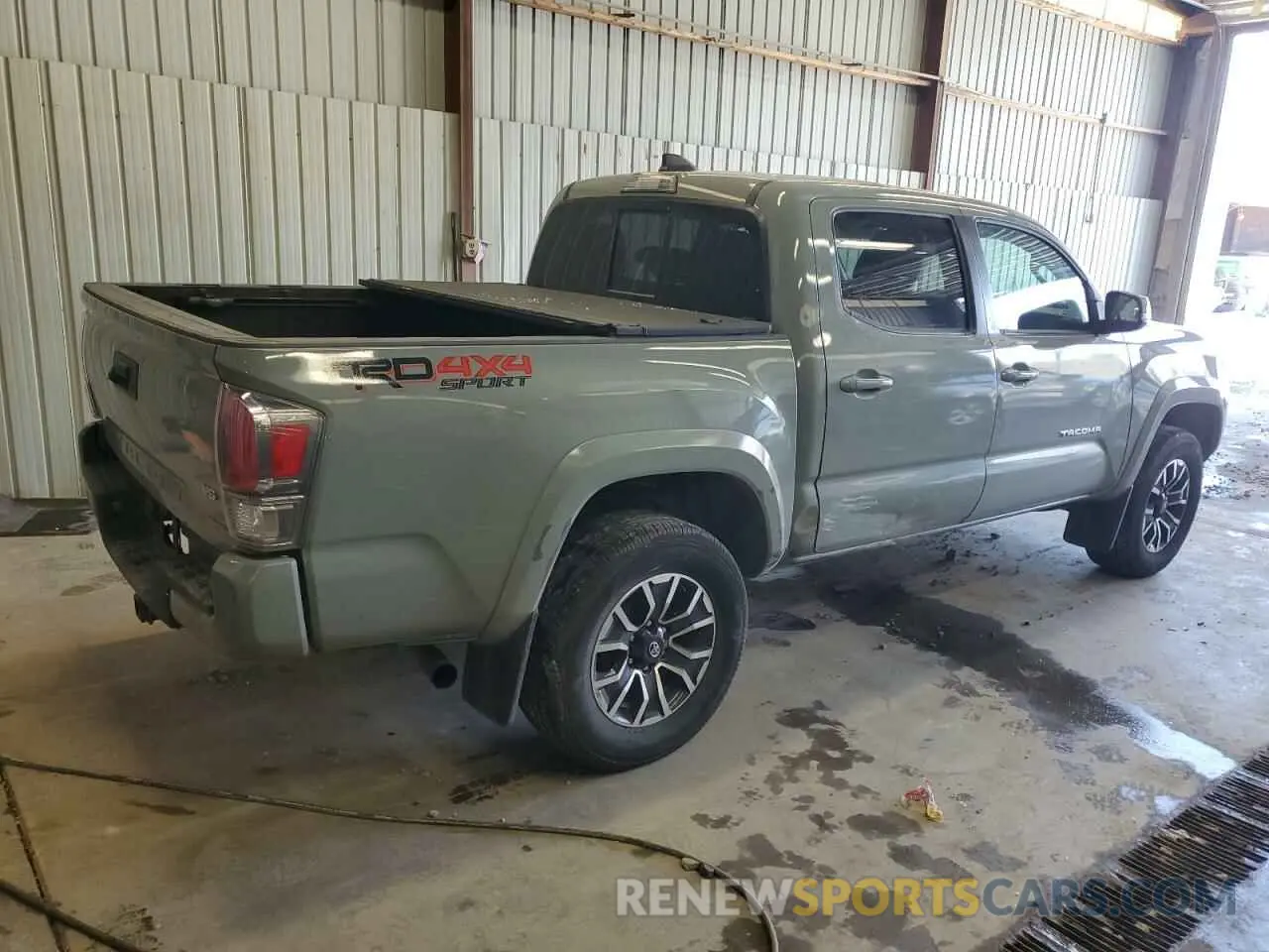 3 fotografías del automóvil dañado 3TMCZ5AN0PM622678 TOYOTA TACOMA 2023