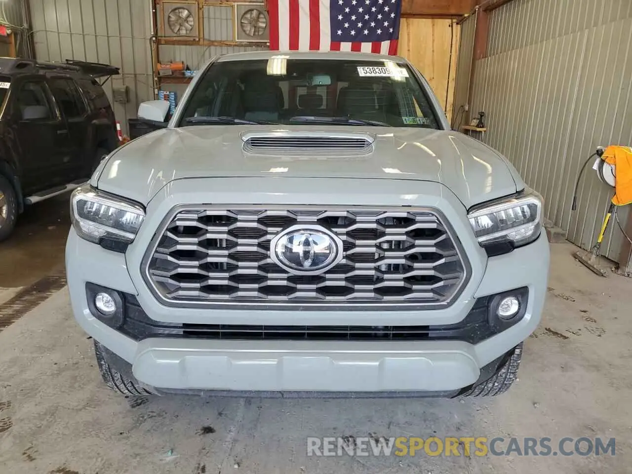 5 fotografías del automóvil dañado 3TMCZ5AN0PM622678 TOYOTA TACOMA 2023