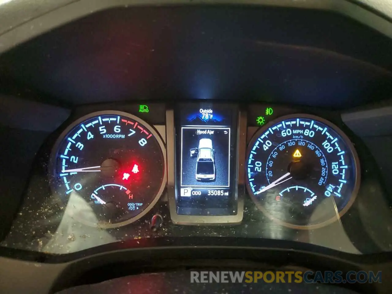 9 fotografías del automóvil dañado 3TMCZ5AN0PM622678 TOYOTA TACOMA 2023