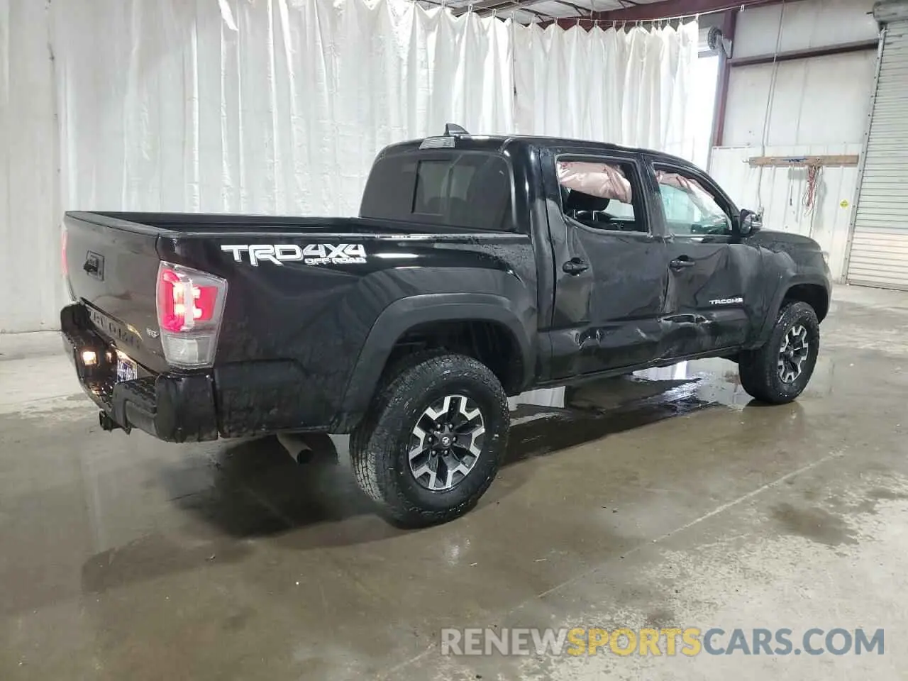 3 fotografías del automóvil dañado 3TMCZ5AN0PM636130 TOYOTA TACOMA 2023