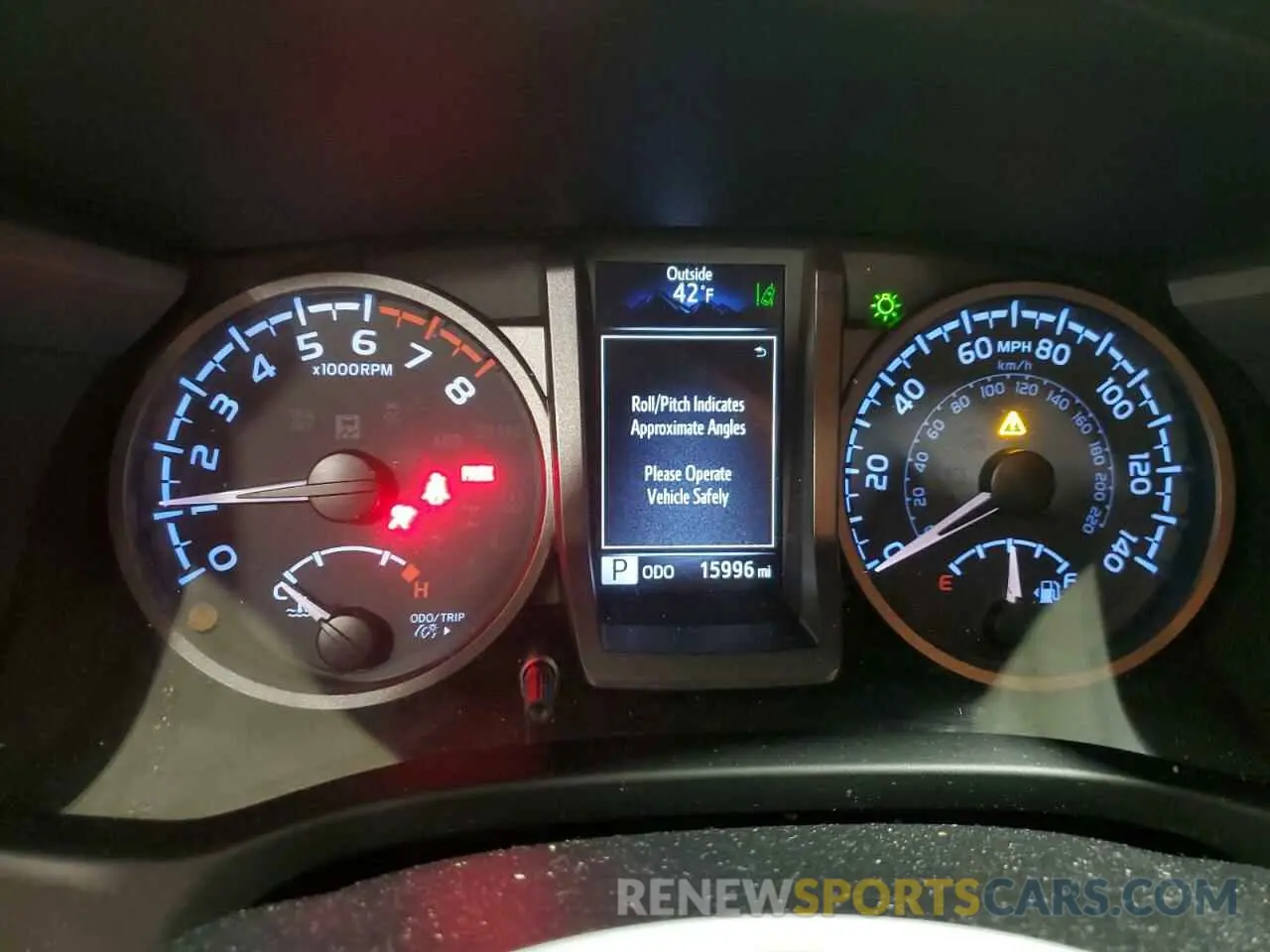 9 fotografías del automóvil dañado 3TMCZ5AN0PM636130 TOYOTA TACOMA 2023