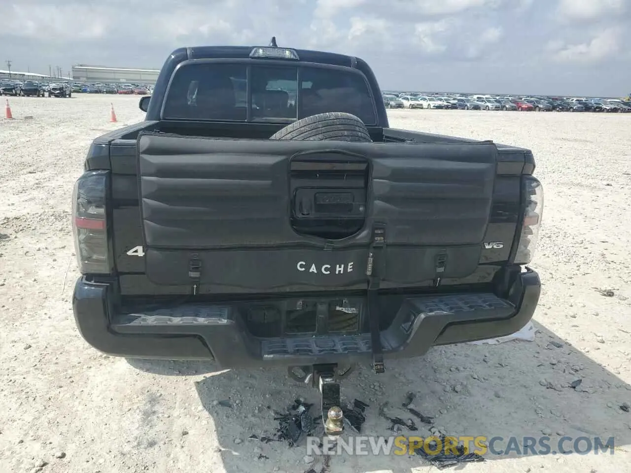 6 fotografías del automóvil dañado 3TMCZ5AN0PM636872 TOYOTA TACOMA 2023