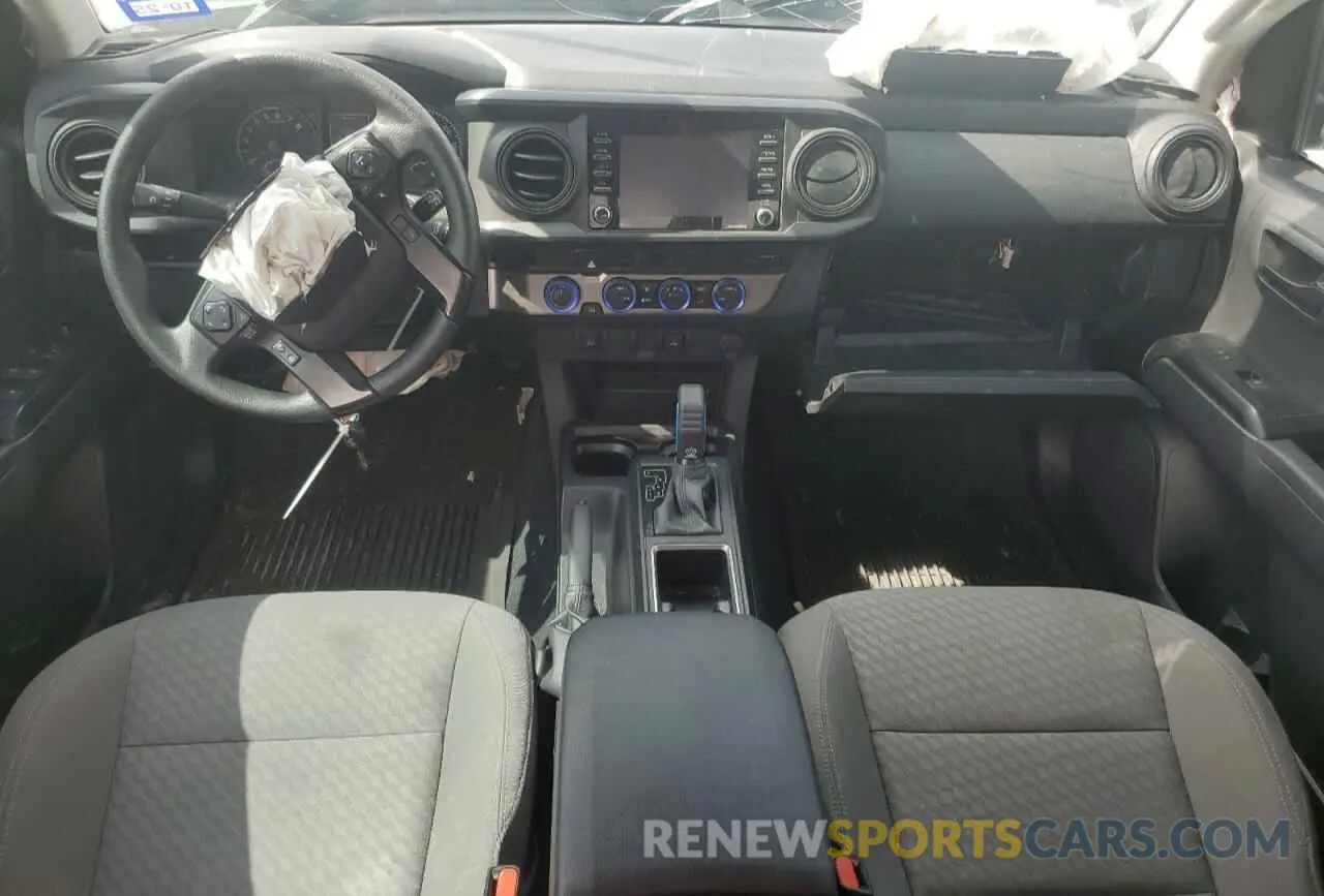 8 fotografías del automóvil dañado 3TMCZ5AN0PM636872 TOYOTA TACOMA 2023