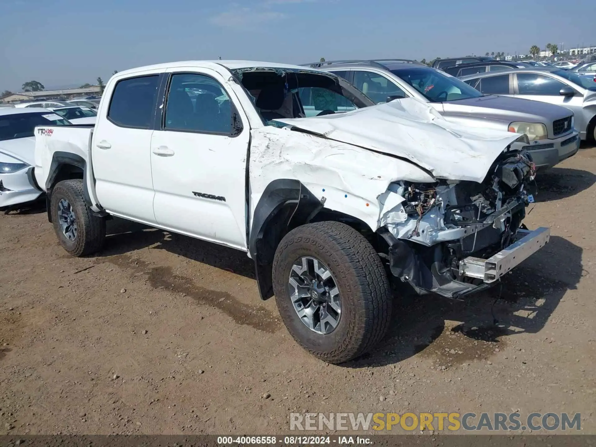 1 fotografías del automóvil dañado 3TMCZ5AN0PM638394 TOYOTA TACOMA 2023