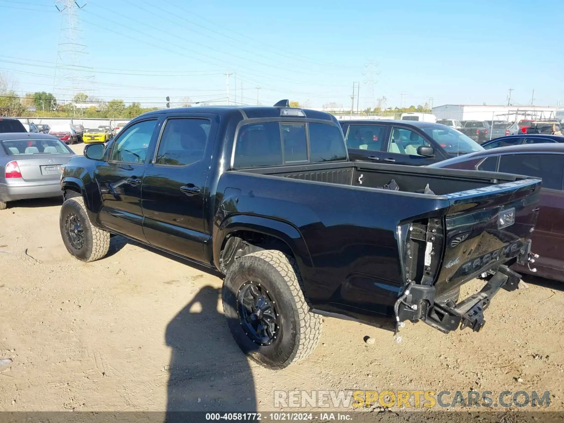 3 fotografías del automóvil dañado 3TMCZ5AN0PM638489 TOYOTA TACOMA 2023