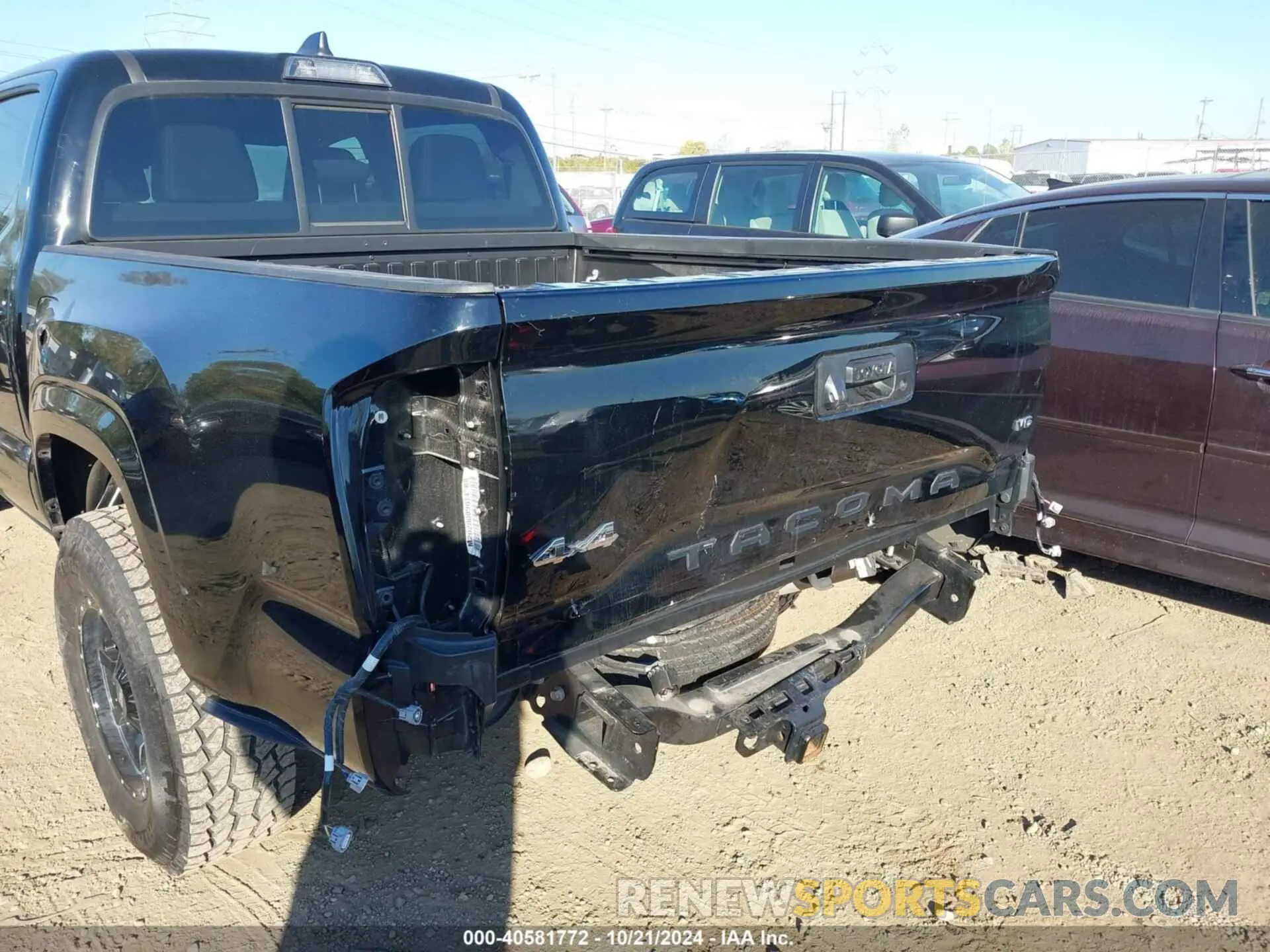 6 fotografías del automóvil dañado 3TMCZ5AN0PM638489 TOYOTA TACOMA 2023