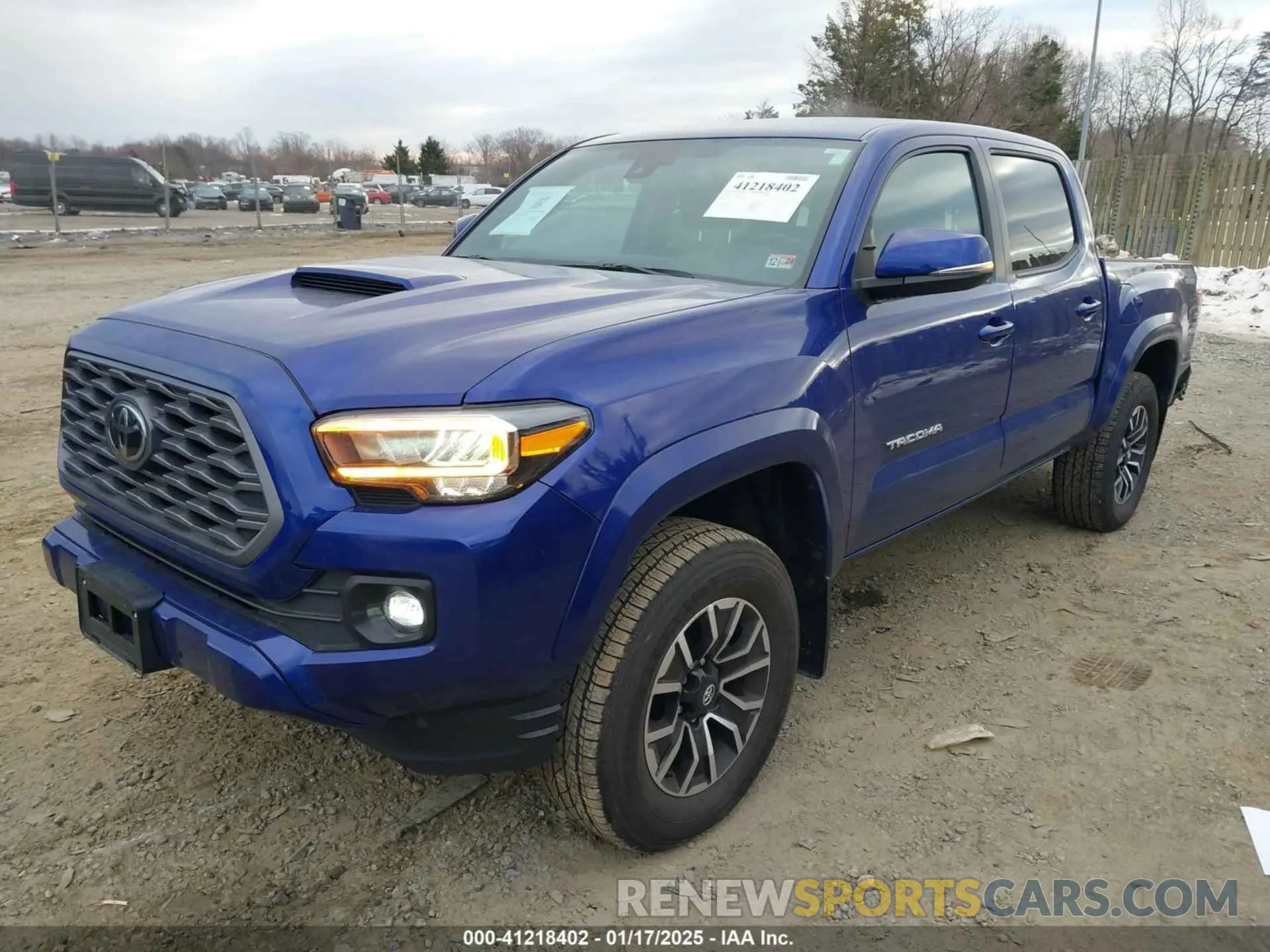 2 fotografías del automóvil dañado 3TMCZ5AN0PM640288 TOYOTA TACOMA 2023