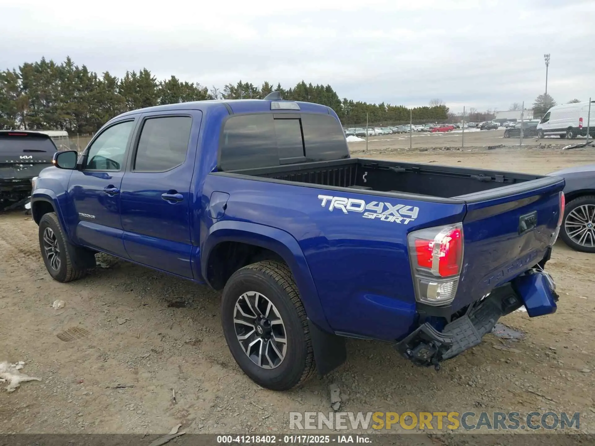 3 fotografías del automóvil dañado 3TMCZ5AN0PM640288 TOYOTA TACOMA 2023