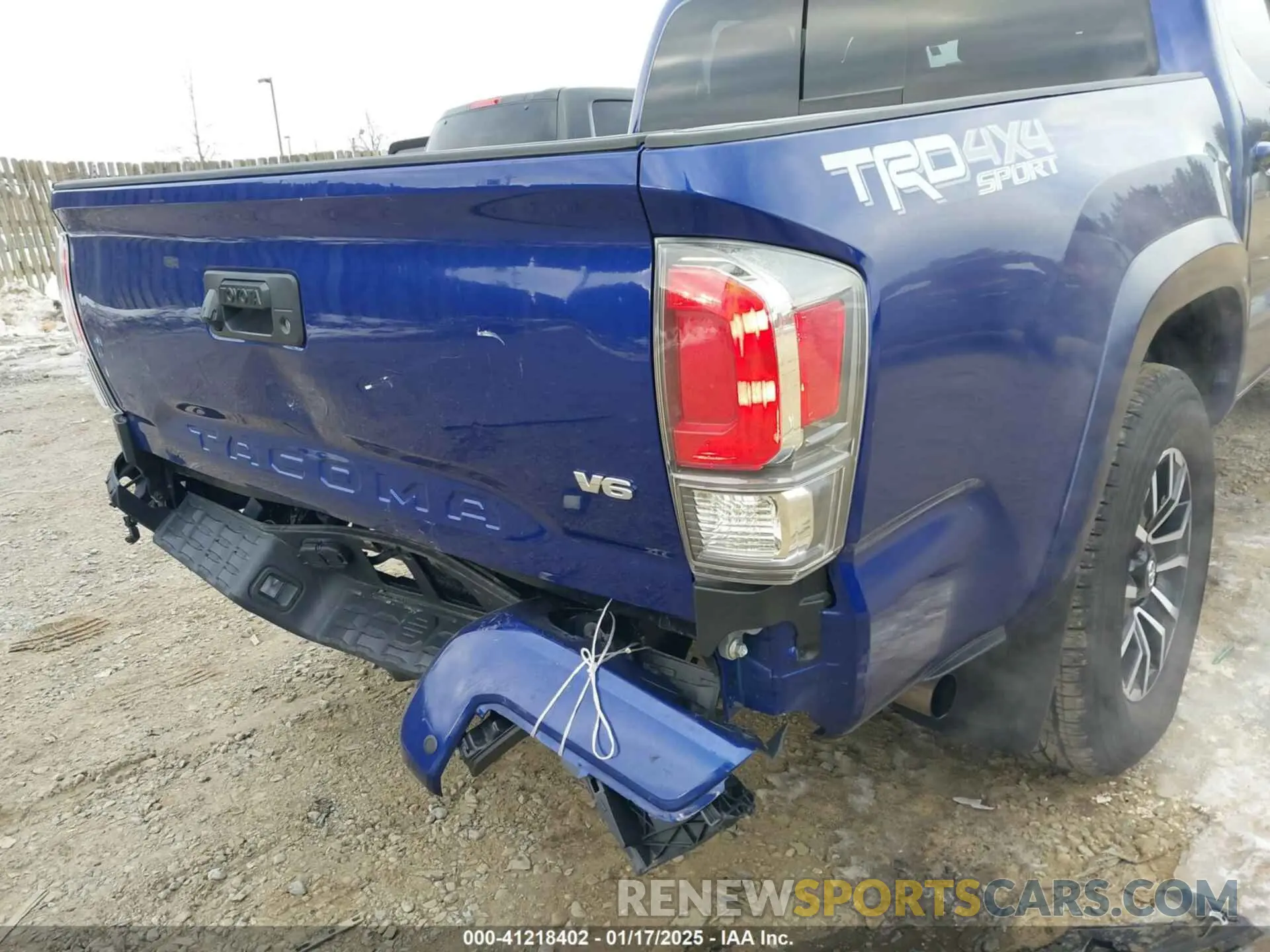 6 fotografías del automóvil dañado 3TMCZ5AN0PM640288 TOYOTA TACOMA 2023