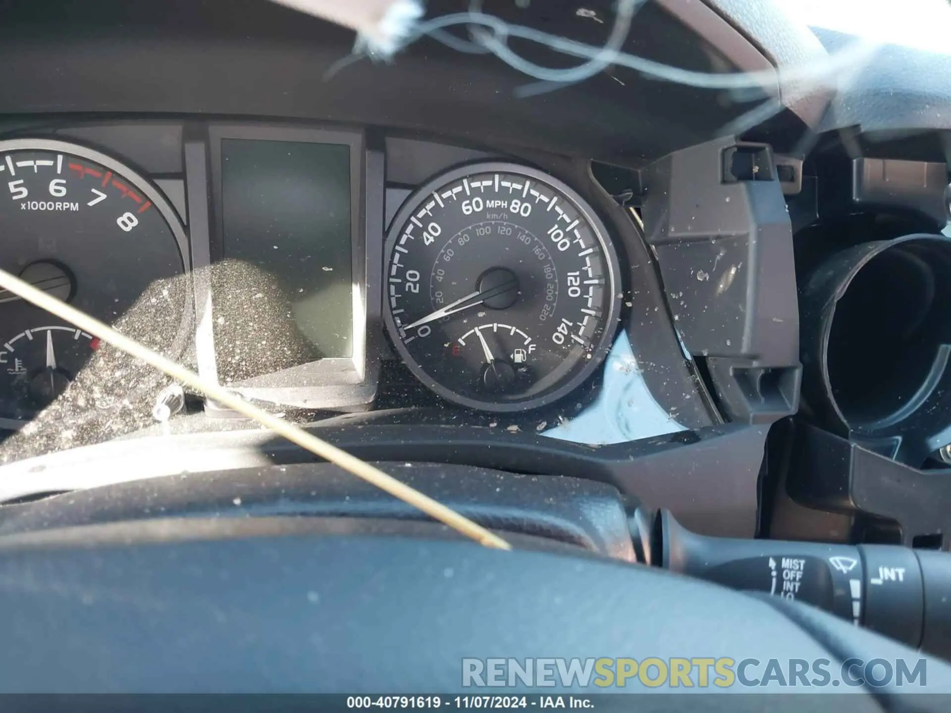 14 fotografías del automóvil dañado 3TMCZ5AN0PM646172 TOYOTA TACOMA 2023