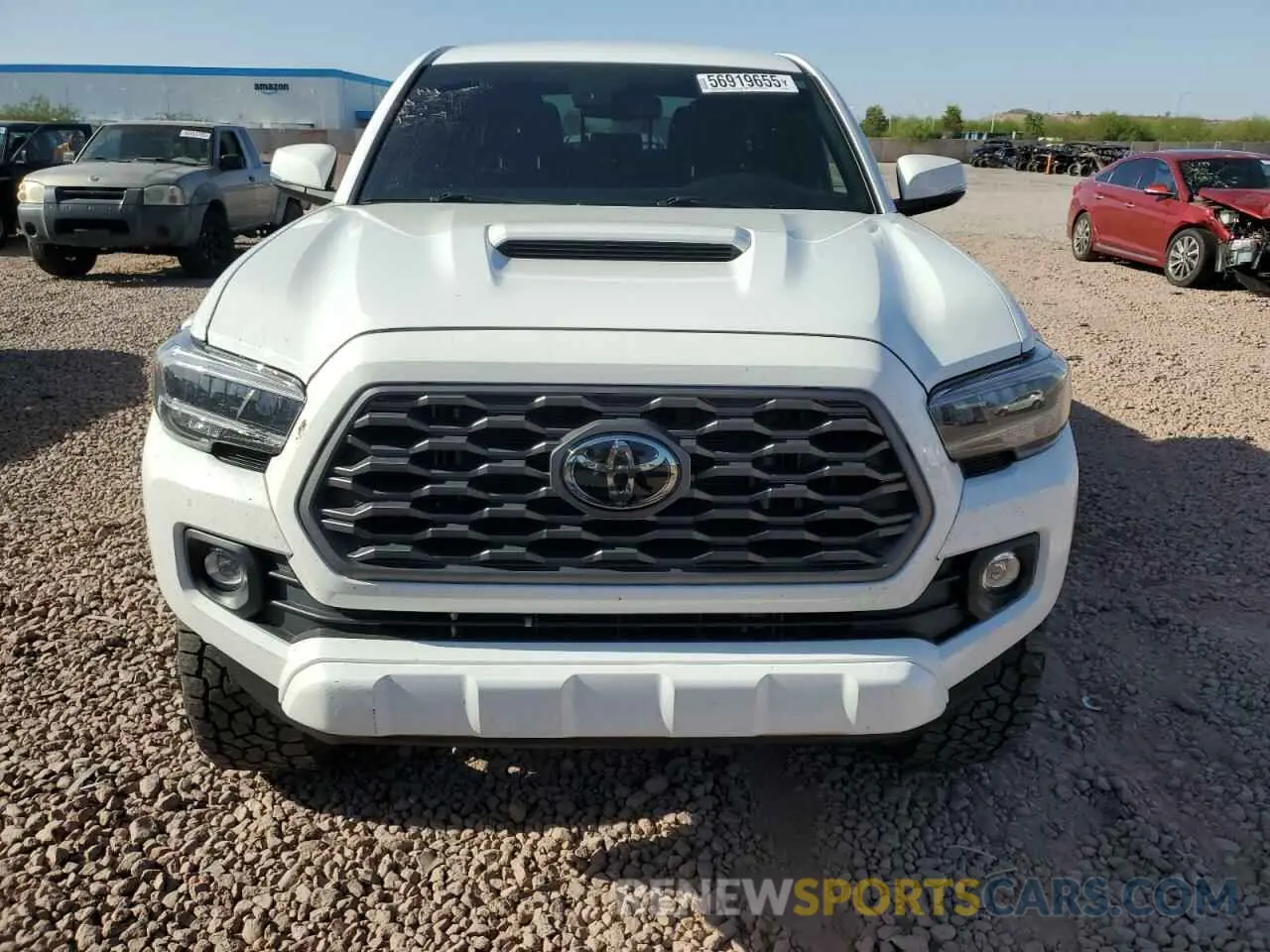 5 fotografías del automóvil dañado 3TMCZ5AN1PM533640 TOYOTA TACOMA 2023