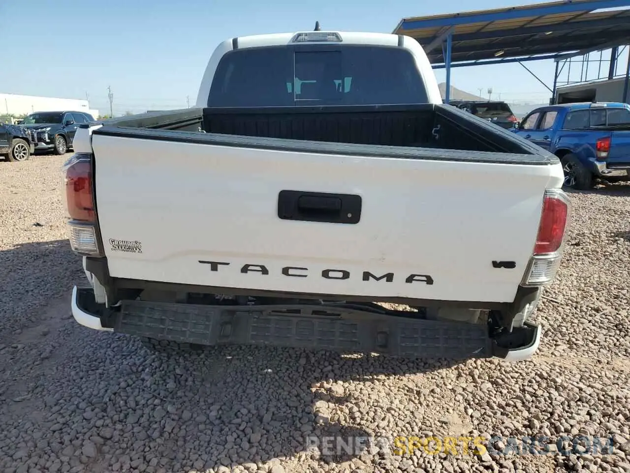 6 fotografías del automóvil dañado 3TMCZ5AN1PM533640 TOYOTA TACOMA 2023