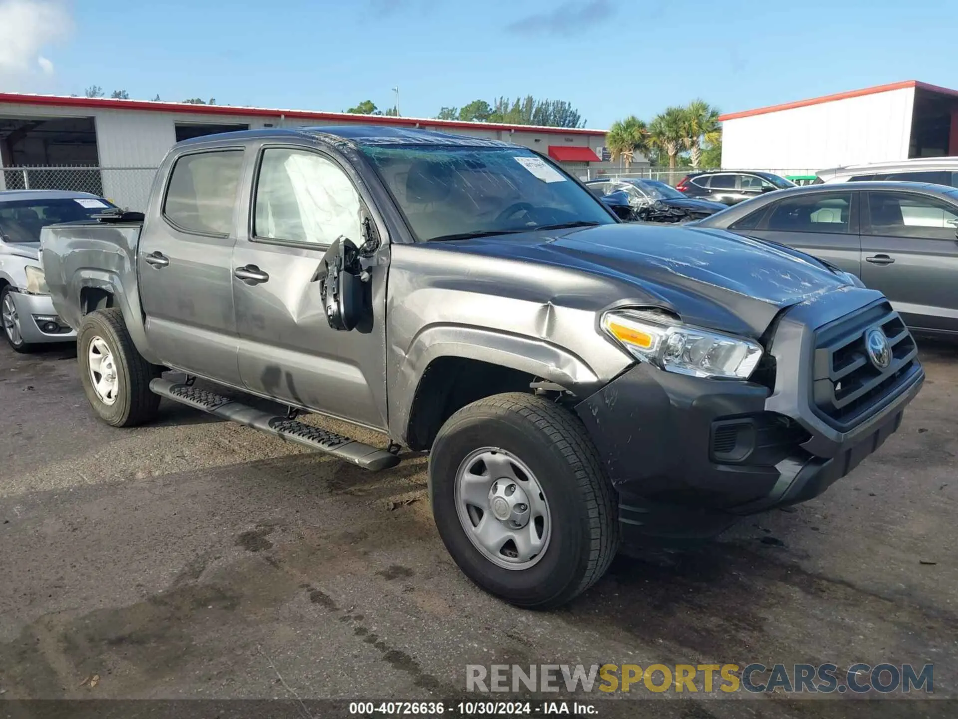 1 fotografías del automóvil dañado 3TMCZ5AN1PM542662 TOYOTA TACOMA 2023