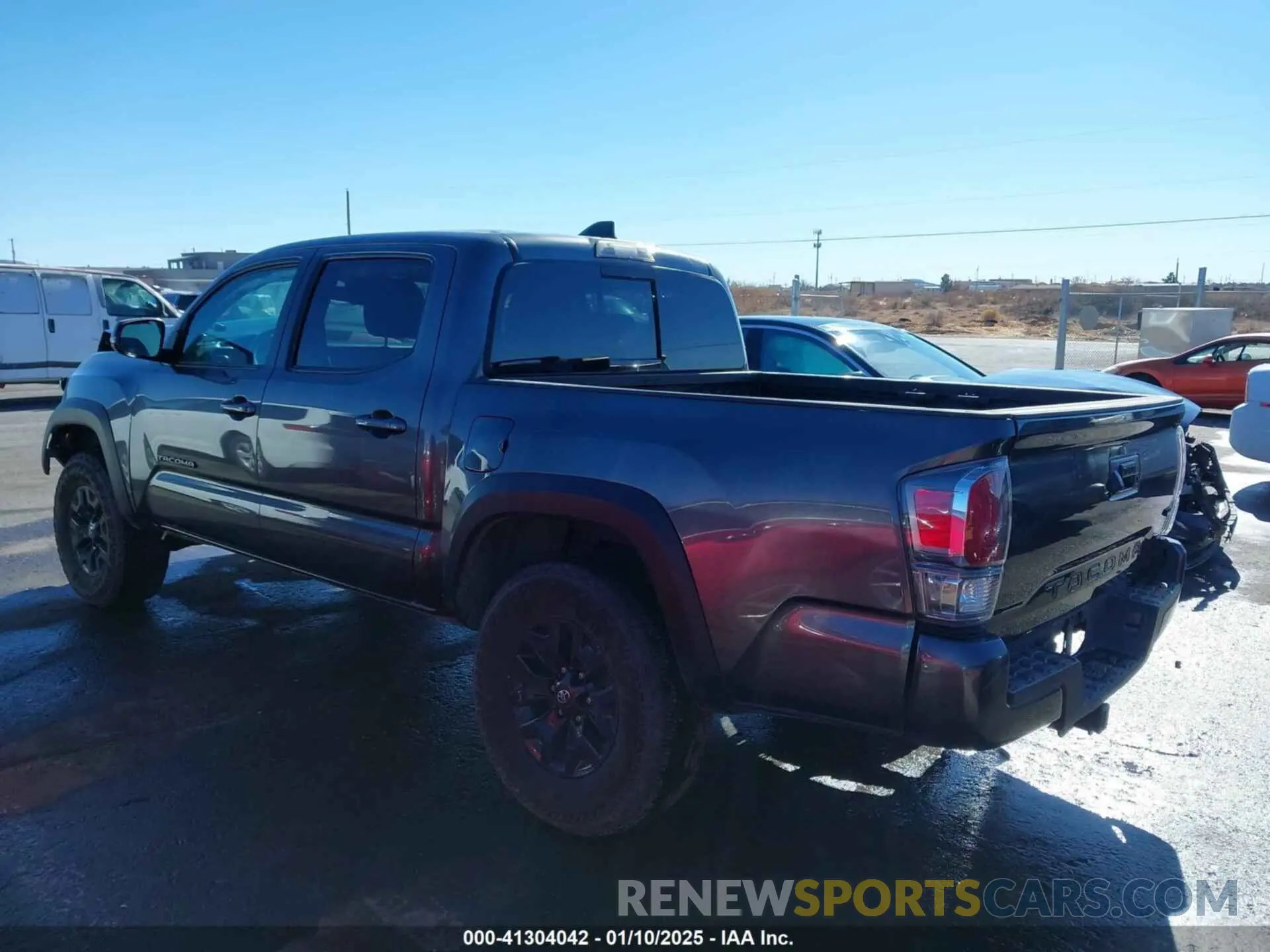 3 fotografías del automóvil dañado 3TMCZ5AN1PM579100 TOYOTA TACOMA 2023