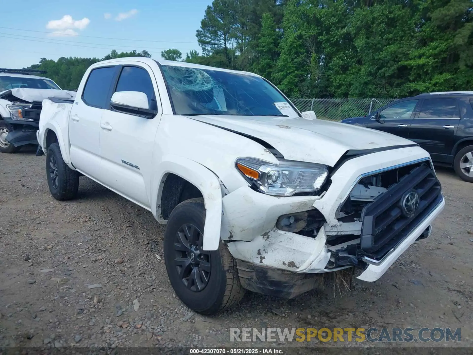 1 fotografías del automóvil dañado 3TMCZ5AN1PM580022 TOYOTA TACOMA 2023