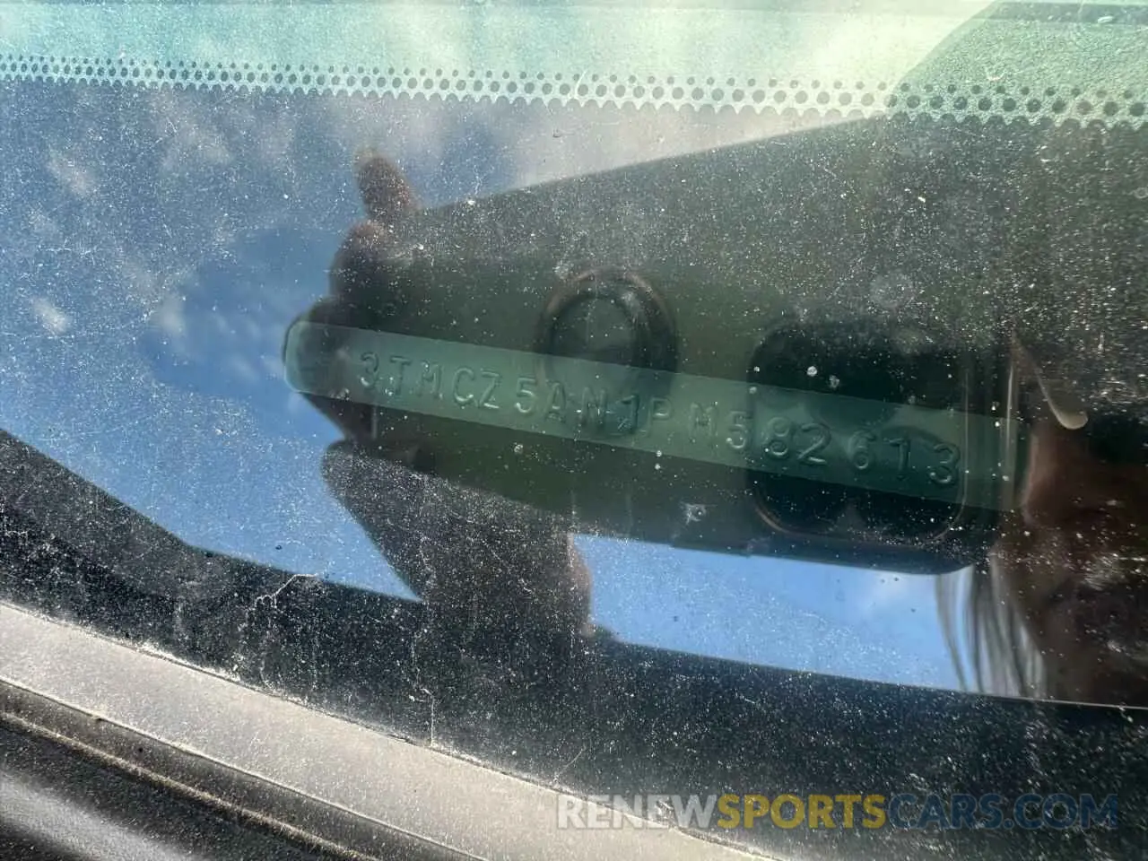 12 fotografías del automóvil dañado 3TMCZ5AN1PM582613 TOYOTA TACOMA 2023