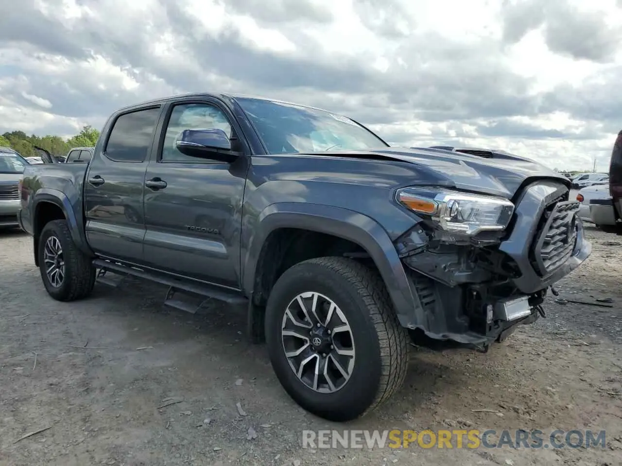 4 fotografías del automóvil dañado 3TMCZ5AN1PM582613 TOYOTA TACOMA 2023