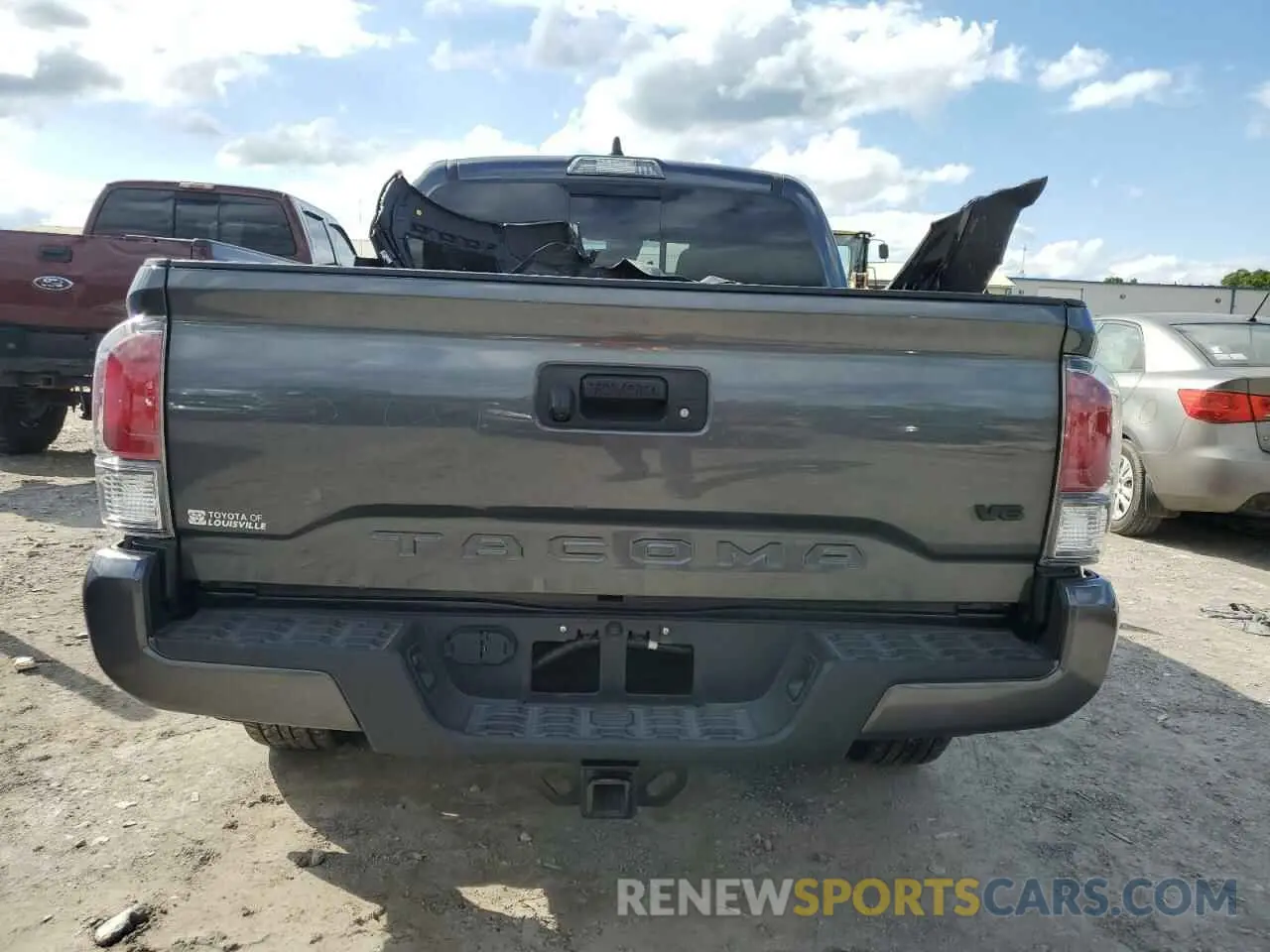 6 fotografías del automóvil dañado 3TMCZ5AN1PM582613 TOYOTA TACOMA 2023