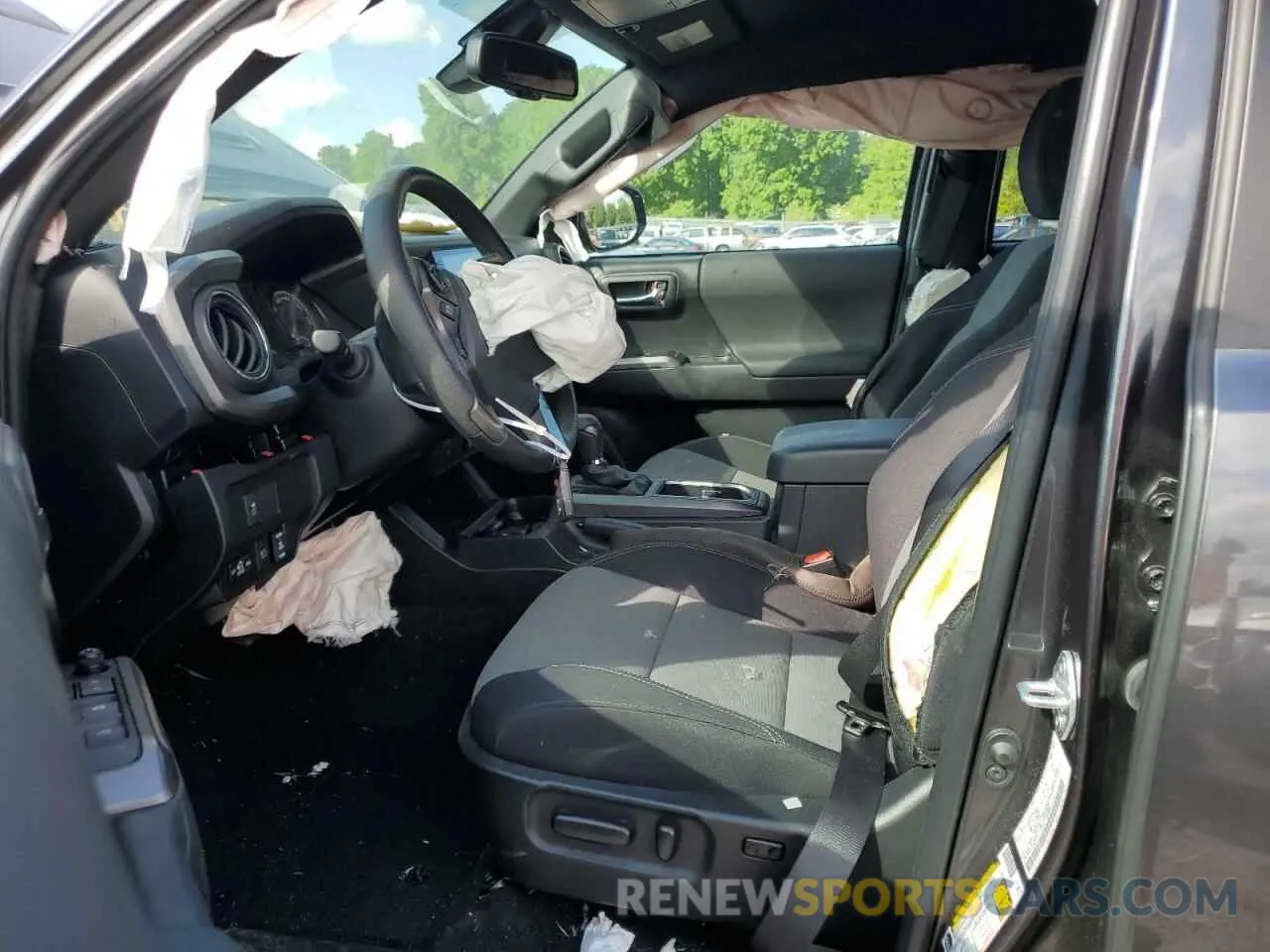 7 fotografías del automóvil dañado 3TMCZ5AN1PM582613 TOYOTA TACOMA 2023