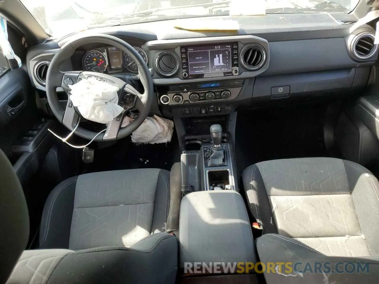 8 fotografías del automóvil dañado 3TMCZ5AN1PM582613 TOYOTA TACOMA 2023
