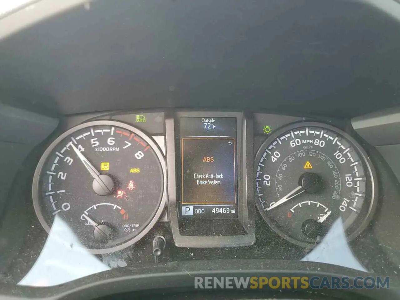 9 fotografías del automóvil dañado 3TMCZ5AN1PM582613 TOYOTA TACOMA 2023