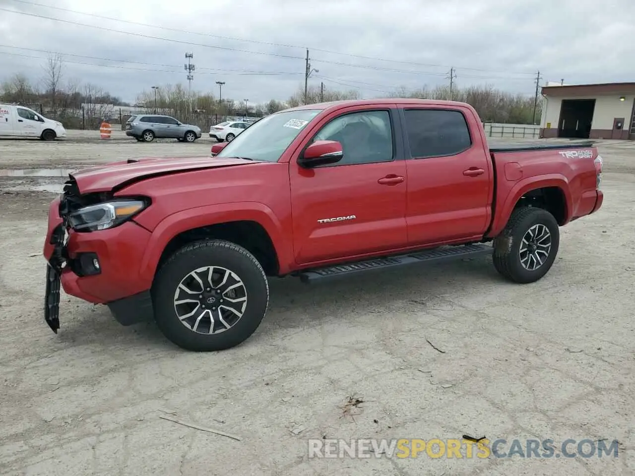 1 fotografías del automóvil dañado 3TMCZ5AN1PM614833 TOYOTA TACOMA 2023