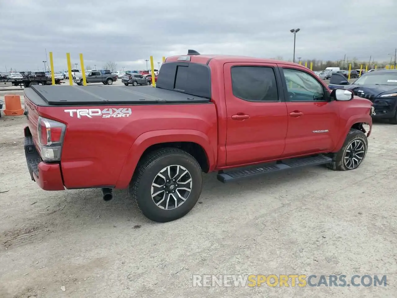 3 fotografías del automóvil dañado 3TMCZ5AN1PM614833 TOYOTA TACOMA 2023