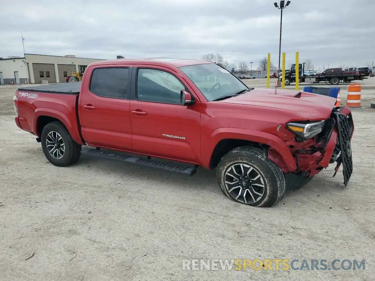 4 fotografías del automóvil dañado 3TMCZ5AN1PM614833 TOYOTA TACOMA 2023