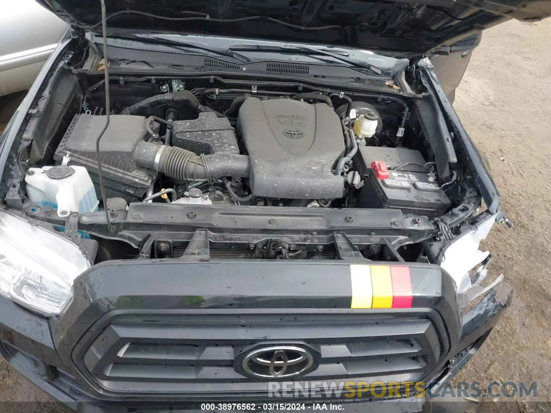10 fotografías del automóvil dañado 3TMCZ5AN1PM627307 TOYOTA TACOMA 2023