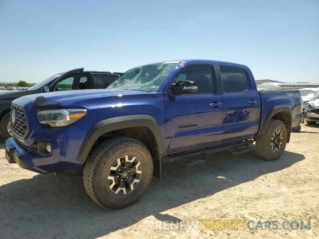 1 fotografías del automóvil dañado 3TMCZ5AN1PM634435 TOYOTA TACOMA 2023