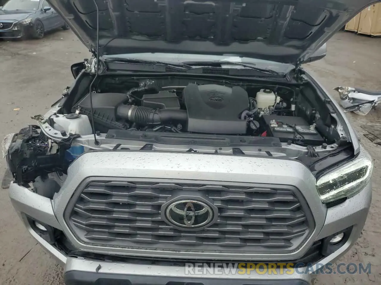 11 fotografías del automóvil dañado 3TMCZ5AN1PM640476 TOYOTA TACOMA 2023