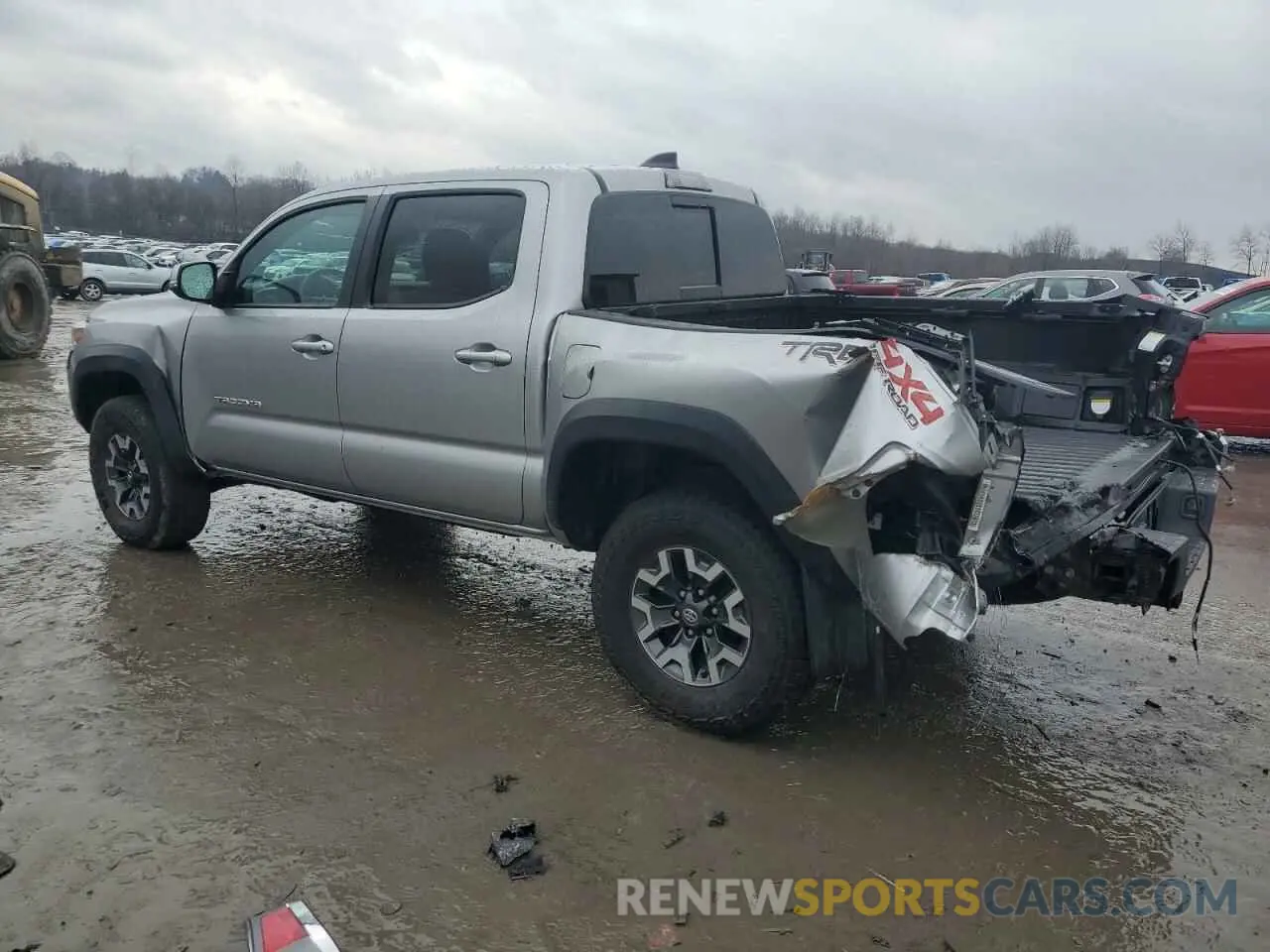 2 fotografías del automóvil dañado 3TMCZ5AN1PM640476 TOYOTA TACOMA 2023