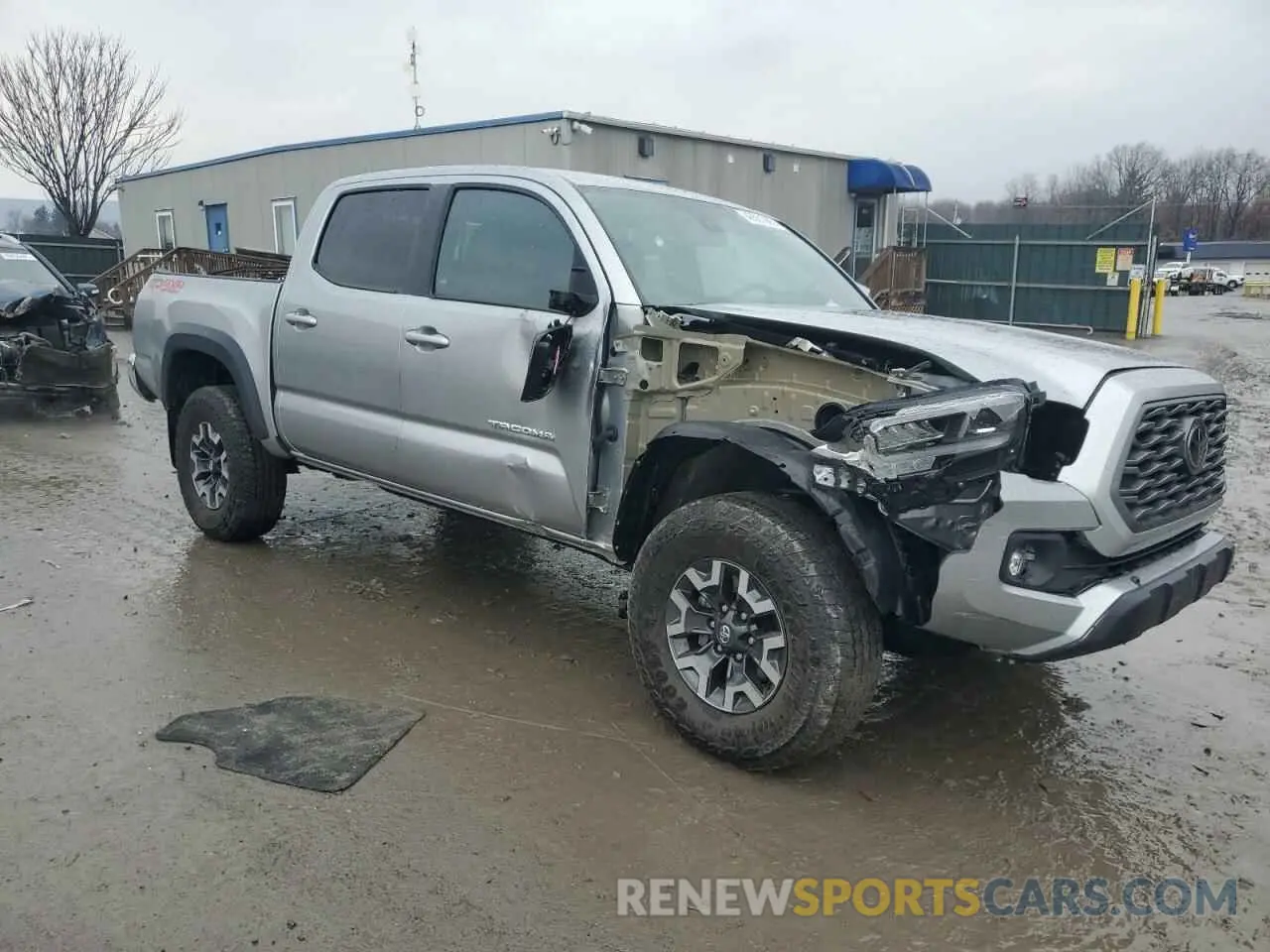 4 fotografías del automóvil dañado 3TMCZ5AN1PM640476 TOYOTA TACOMA 2023