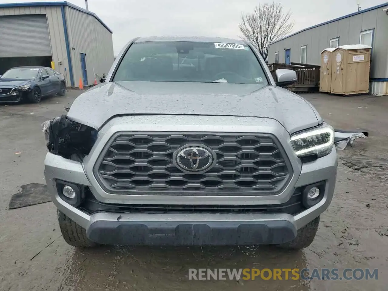 5 fotografías del automóvil dañado 3TMCZ5AN1PM640476 TOYOTA TACOMA 2023