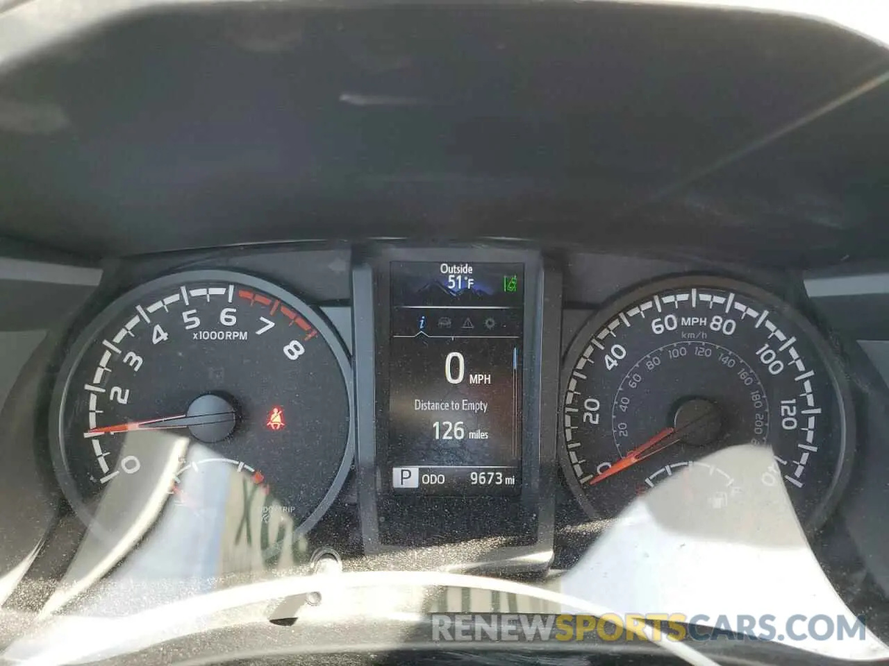9 fotografías del automóvil dañado 3TMCZ5AN1PM643457 TOYOTA TACOMA 2023